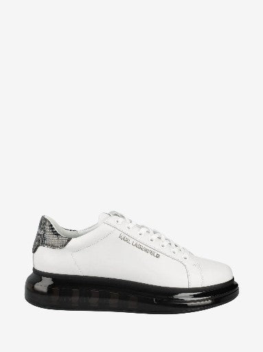 Karl Lagerfeld Sneaker Kl583 Kapri Kushion Lo Lace Lthr White-Black