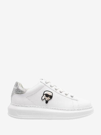 Karl Lagerfeld Sneaker Klls55 Kapri Nft Lo Lace White-Silver