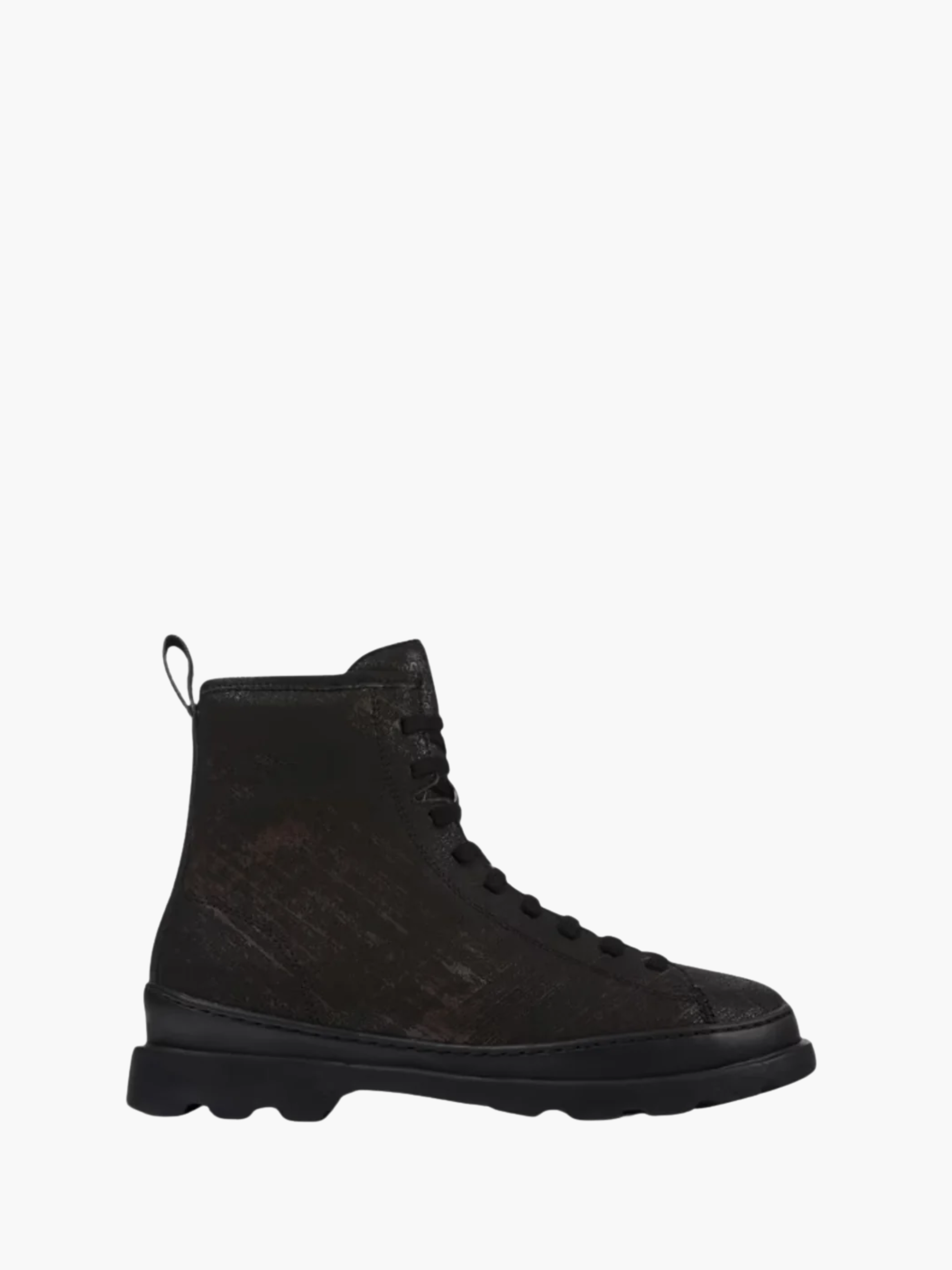 Camper Boot Ladies Wisp Brushed Negro-Faro