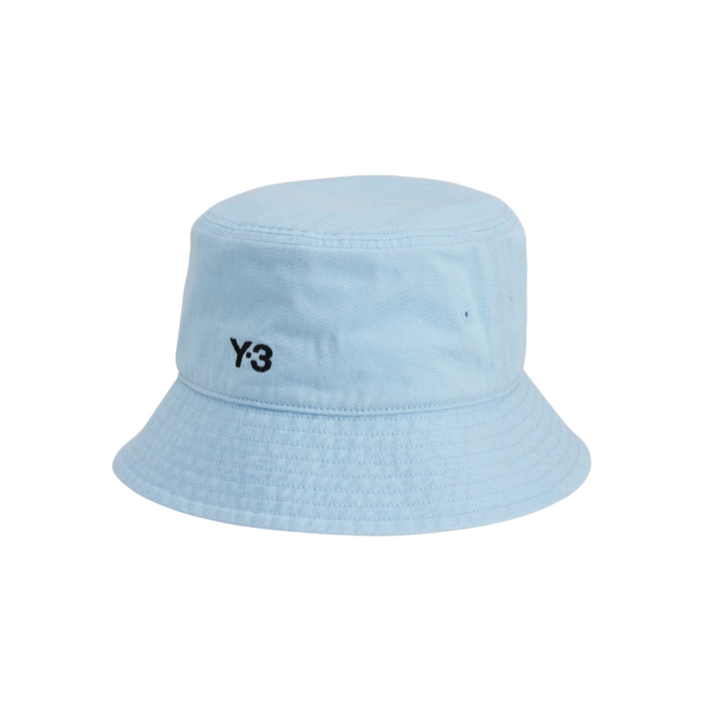 Y-3 Bucket Hat Logo Blue