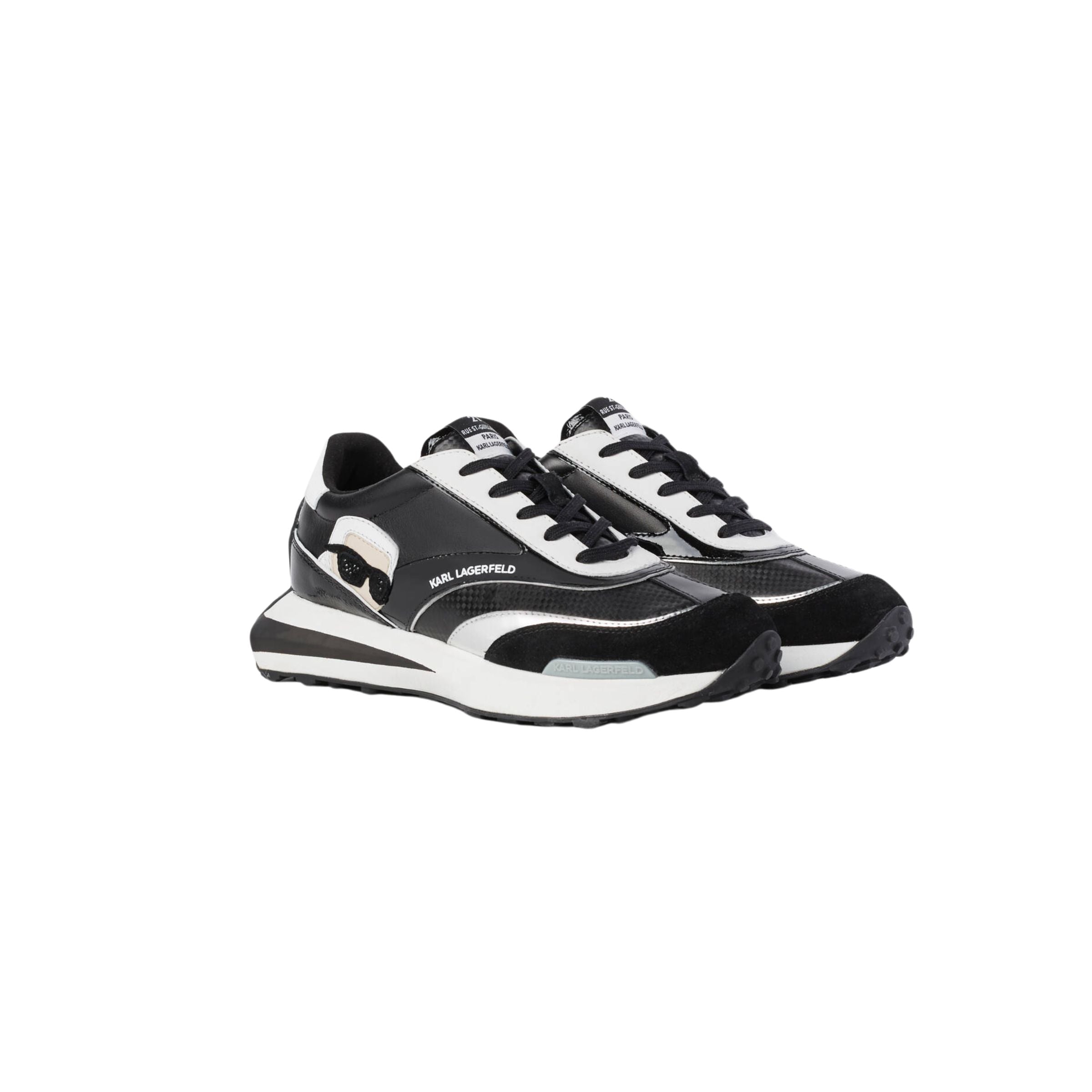 Karl Lagerfeld Ladies Sneaker Zone Nft Black