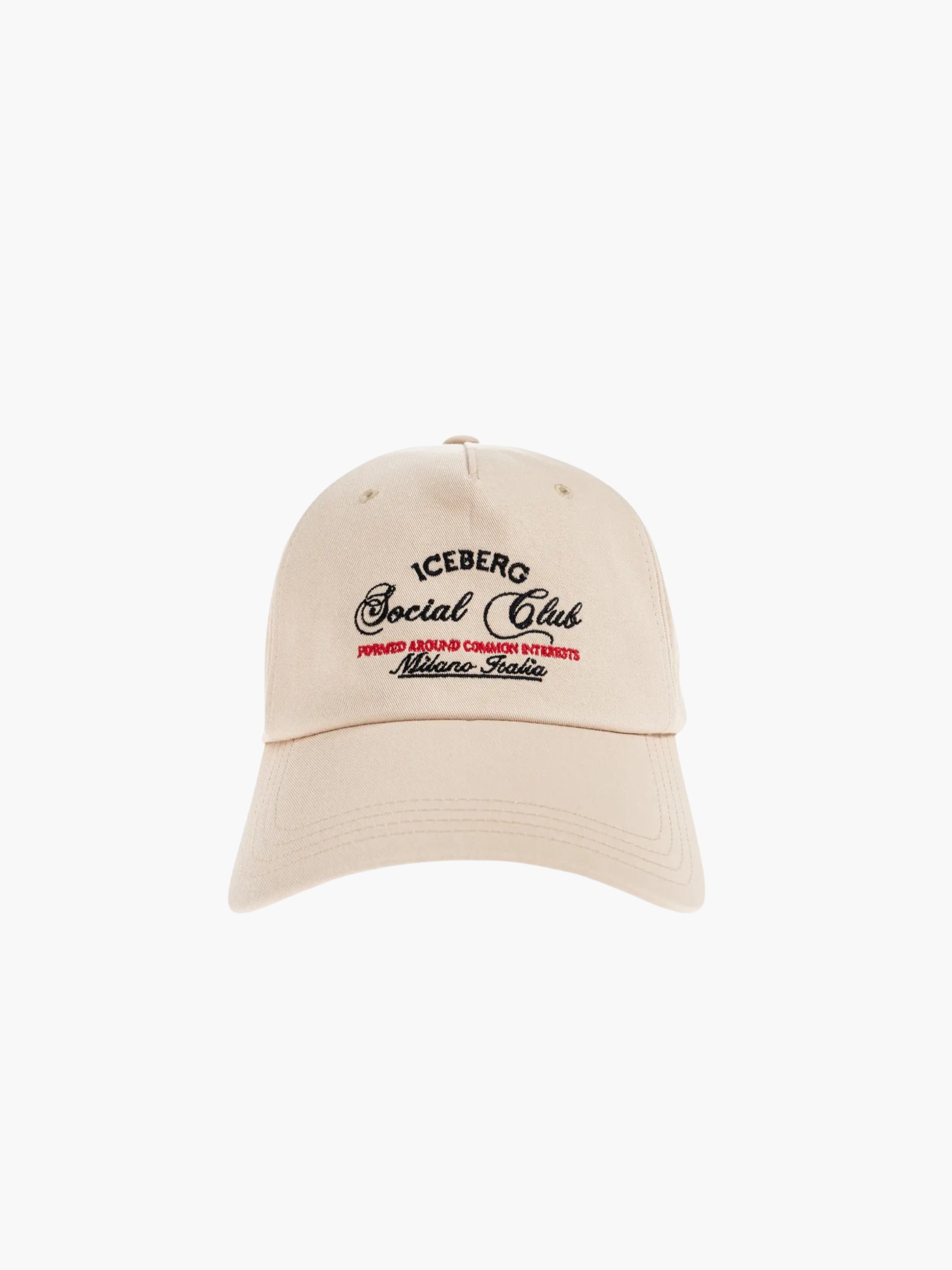 Iceberg Cap Ib Embroided Black