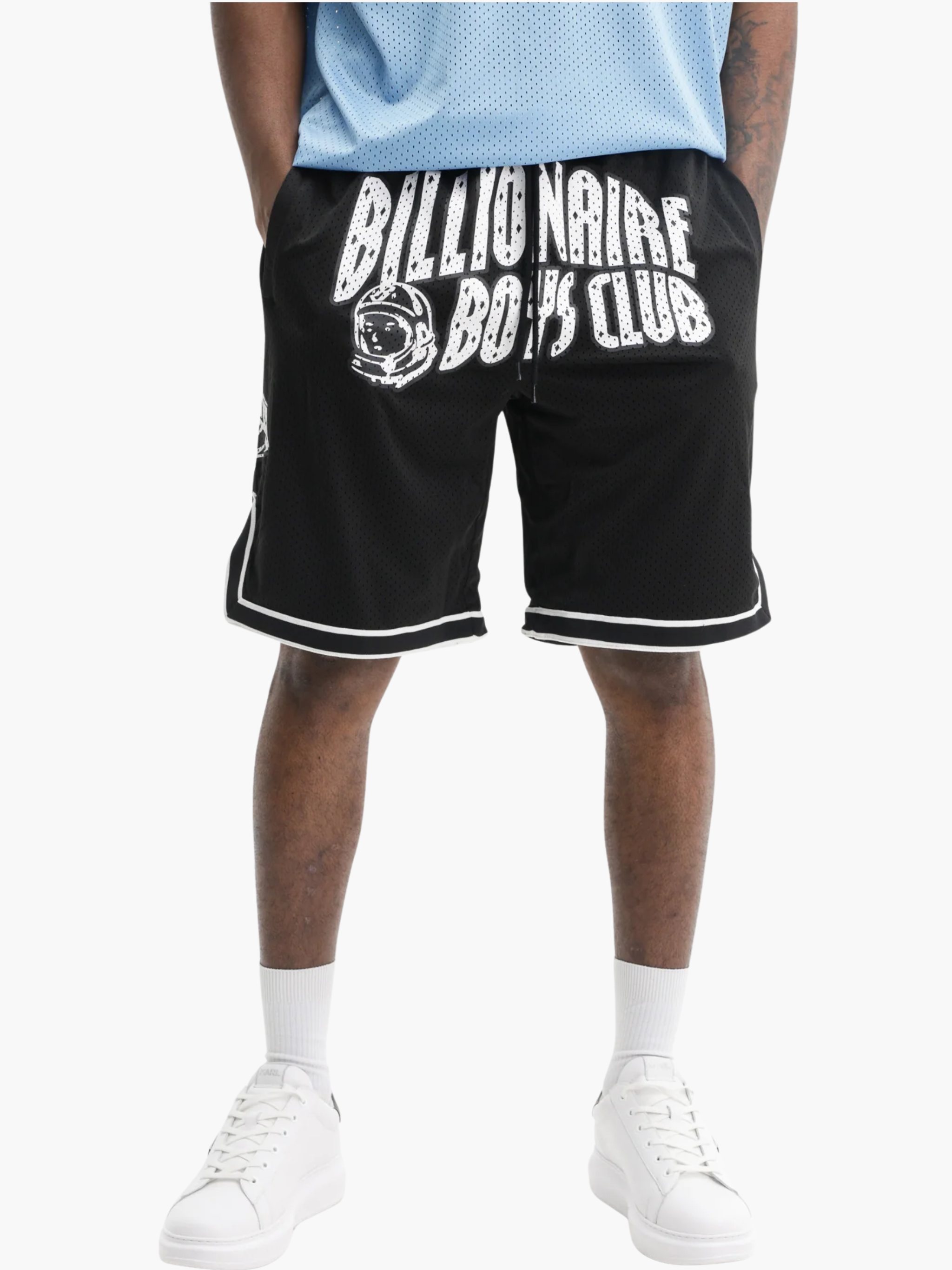 Billionaire Boys Club Shorts Arch Logo Mesh Black