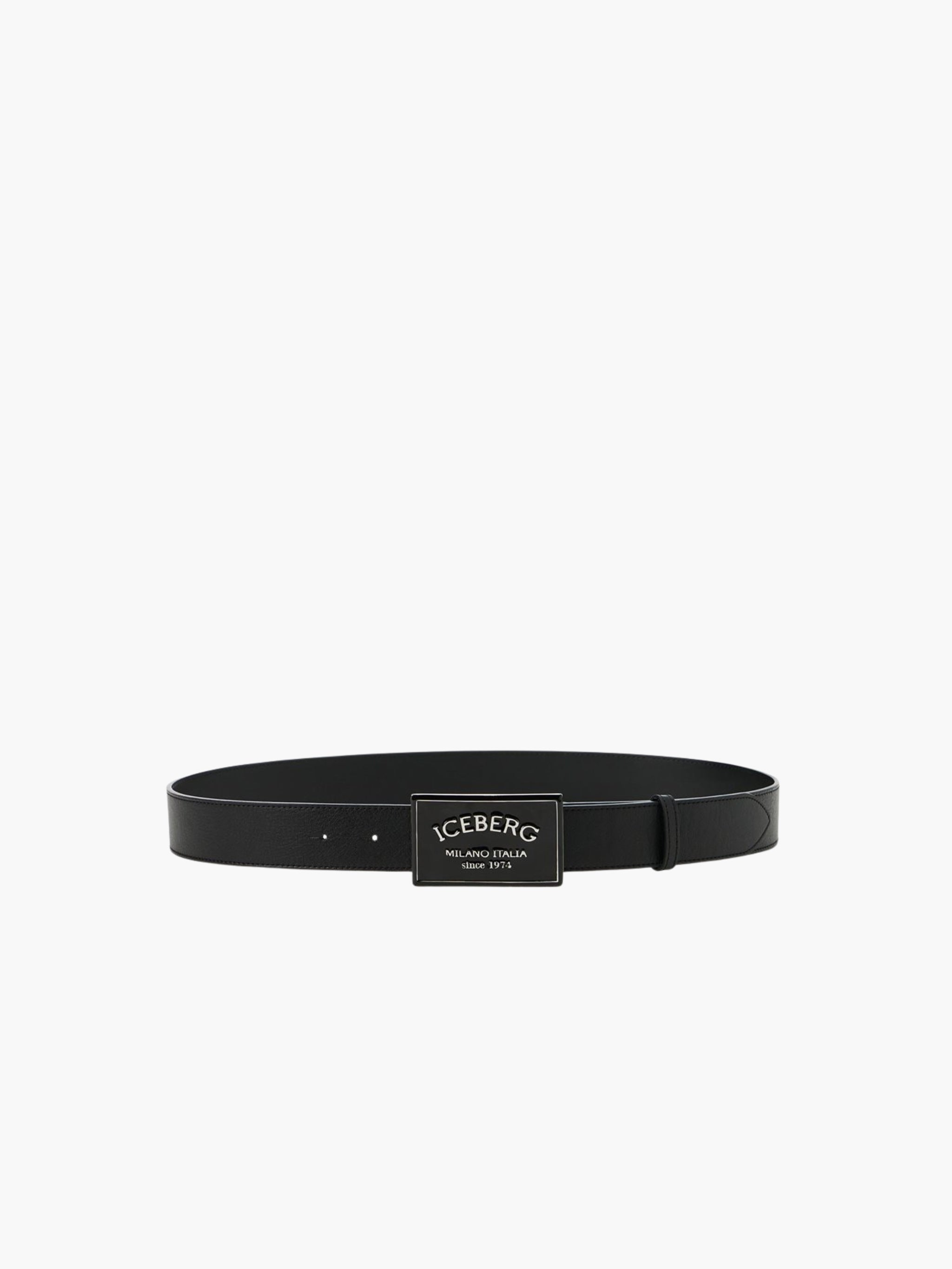 Iceberg Belt Ib Buckle Black