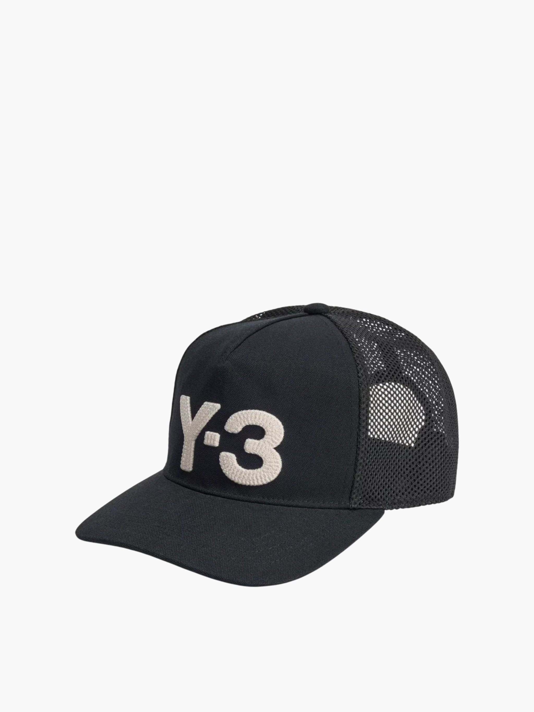 Y-3 Cap Trucker Cap Black