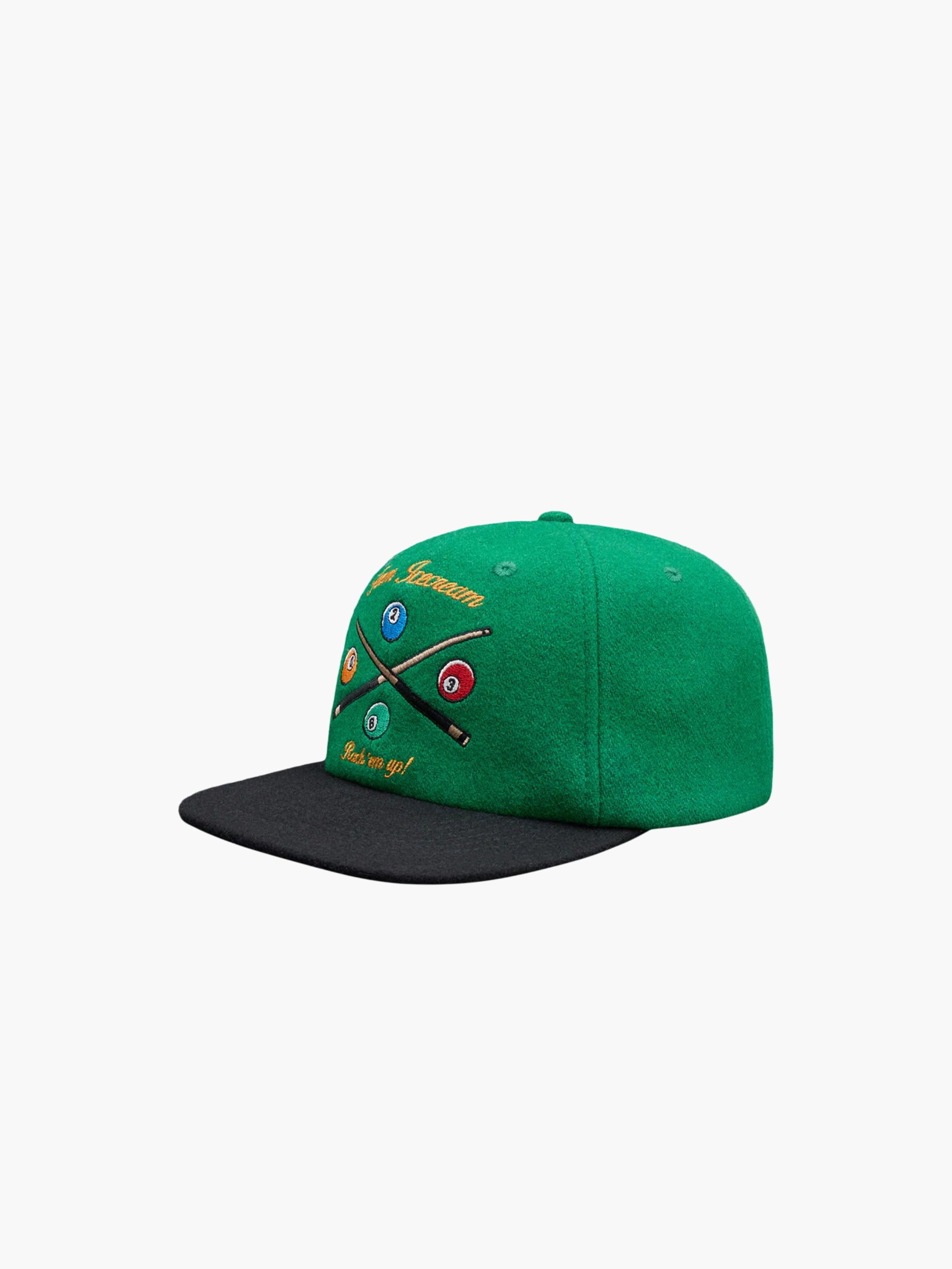 Ice-cream Cap Trick Shot 6 Panel Green