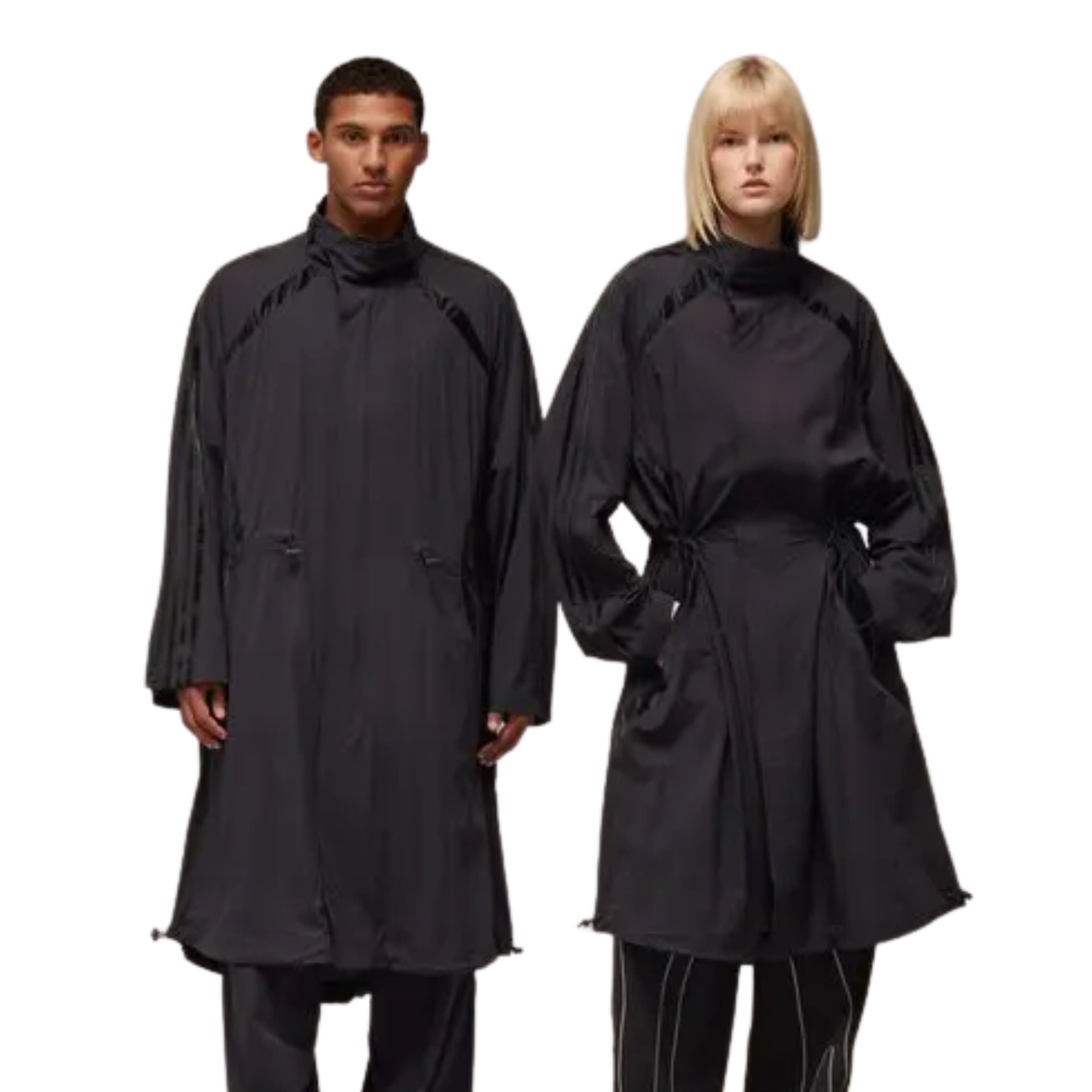 Y-3 Dress Nylon Parka Black