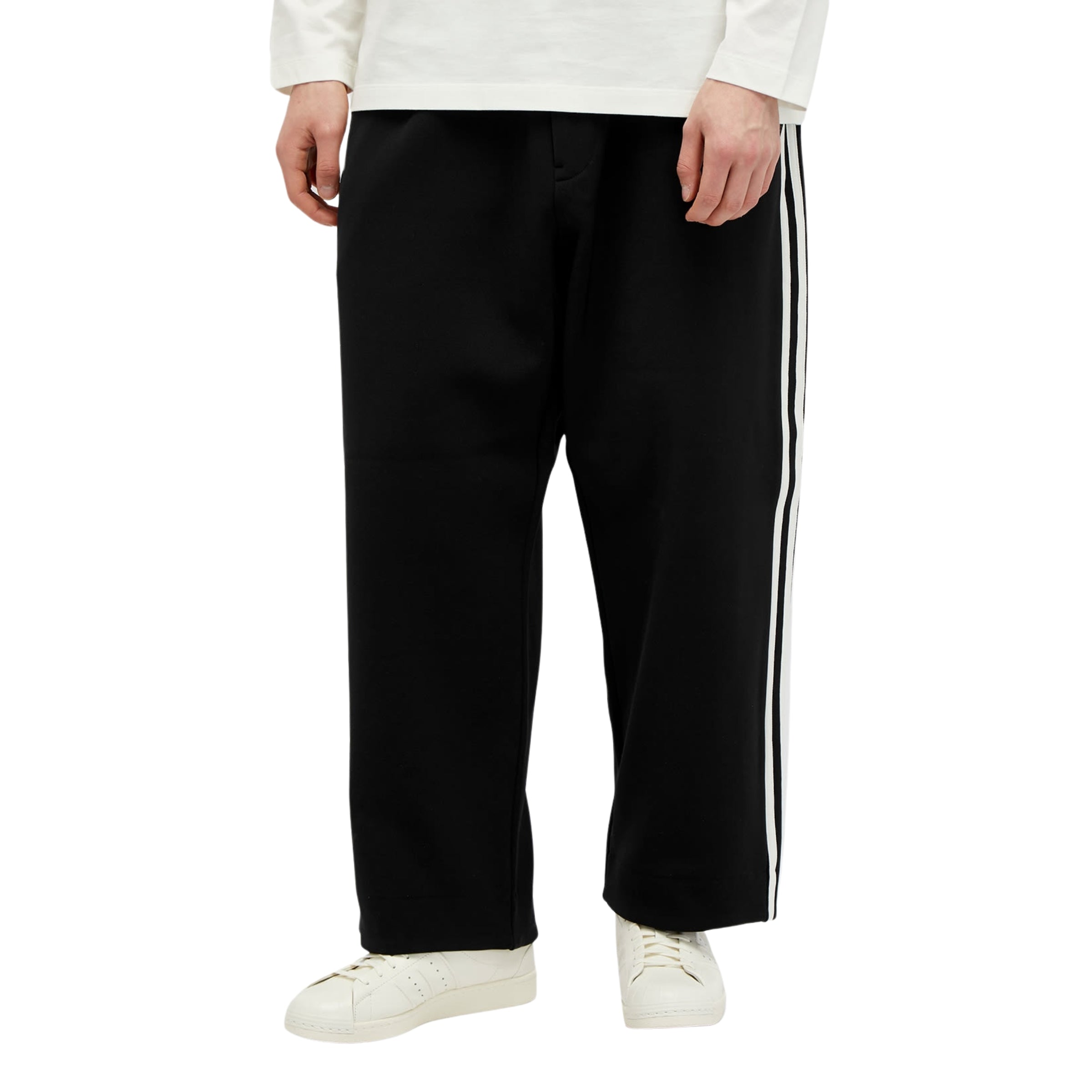 Adidas Track Pants 3 Stripe Black
