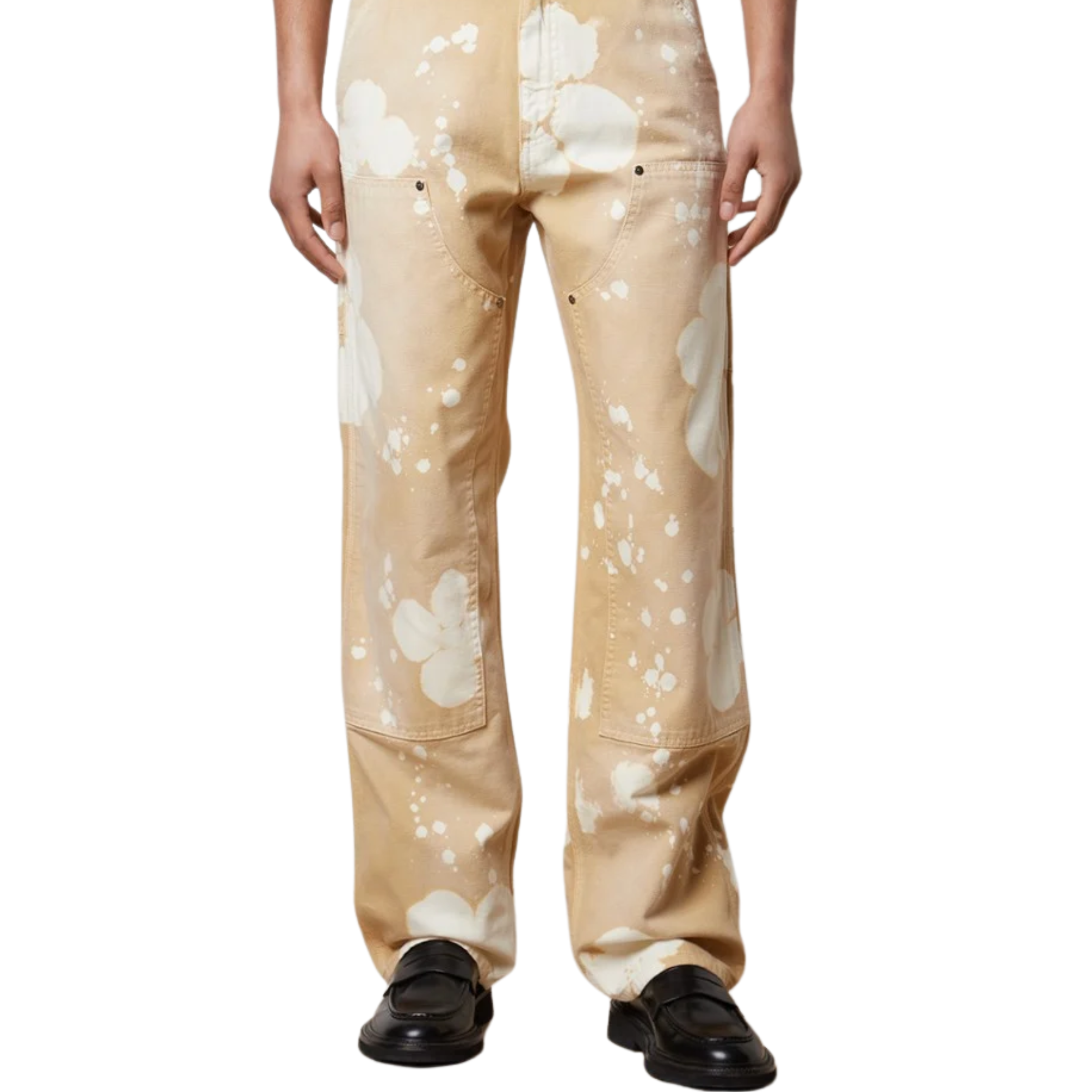 Msgm Pants Ladies Floral Sand