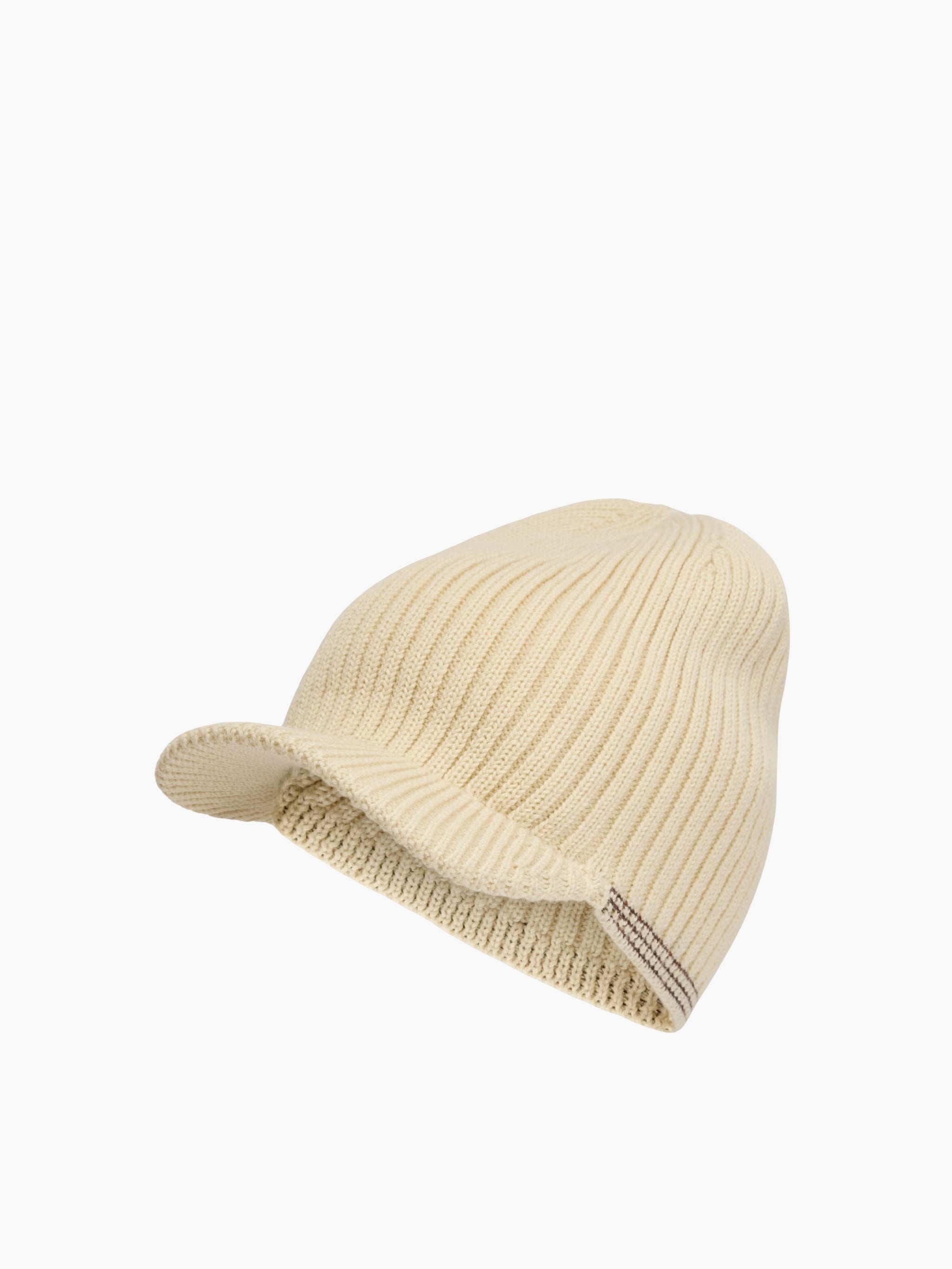 Y-3 Hat Beanie Ca Cream White