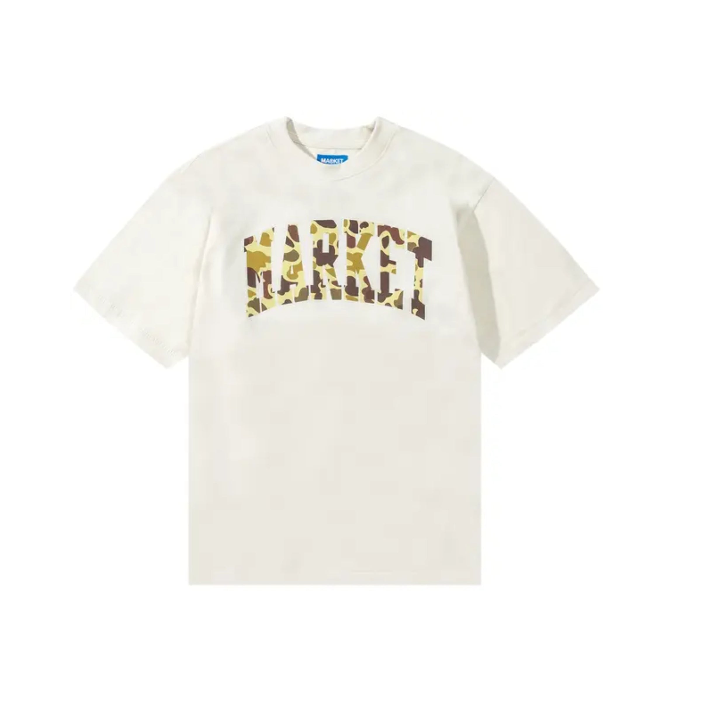 Market T-Shirt Dark Camo Ecru