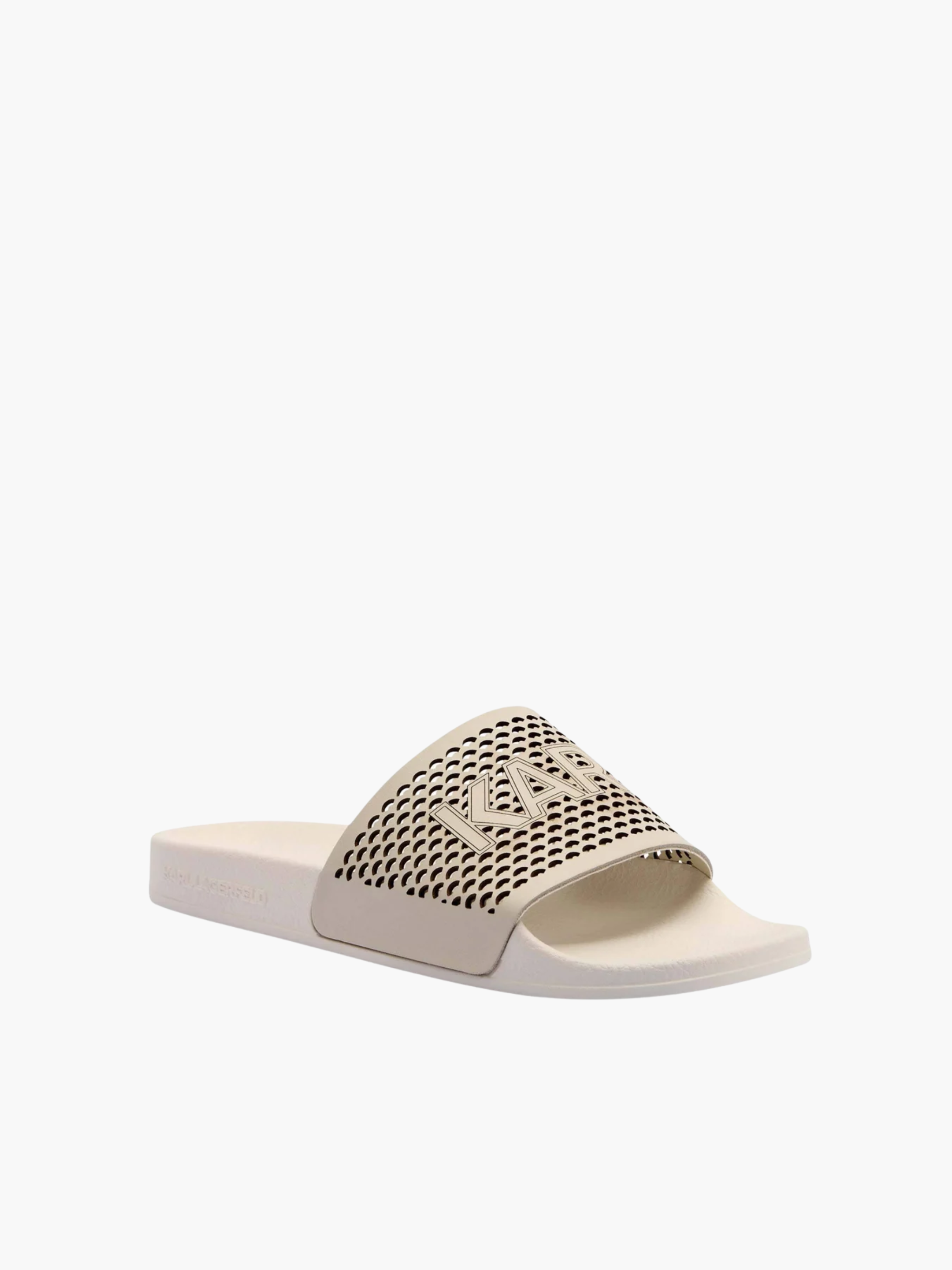 Karl Lagerfeld Slide Ladies Kondo 2.0 Perf Off White