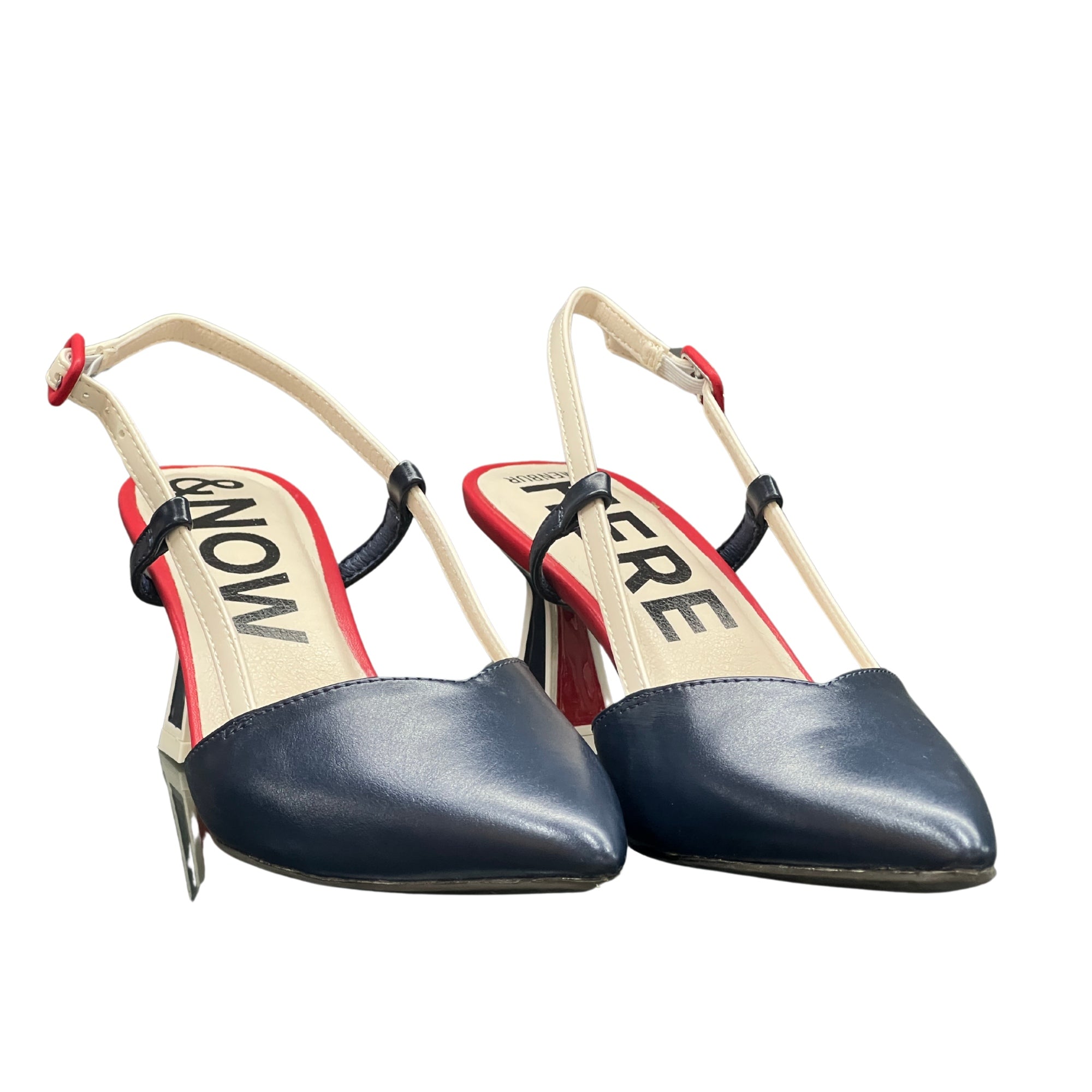 Menbur Heels Mid Ingvar 2 Navy
