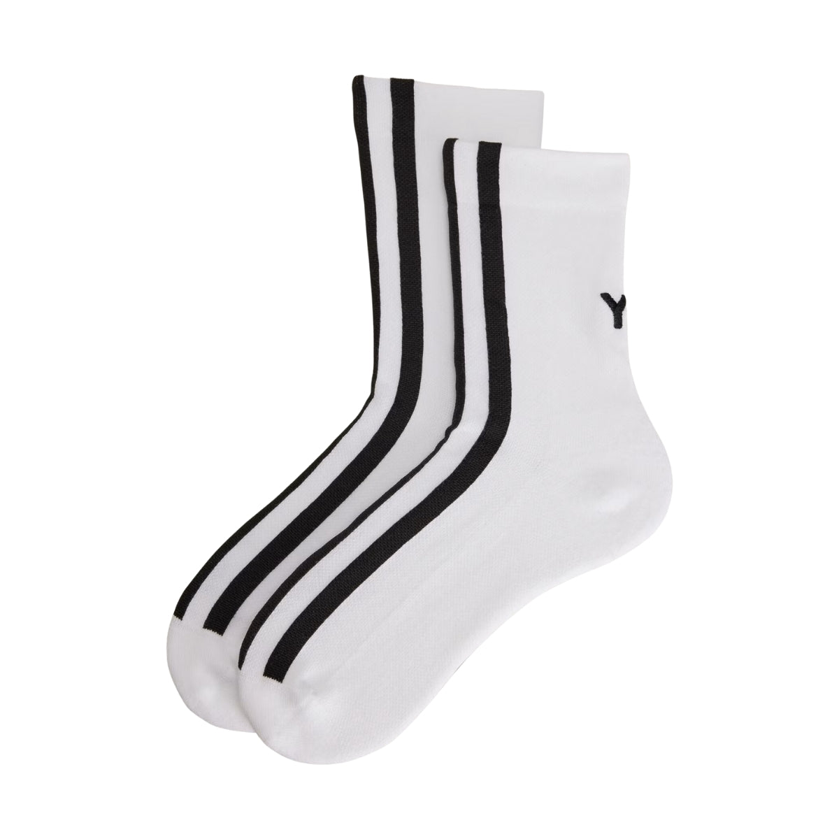 Y-3 Socks Stripes White