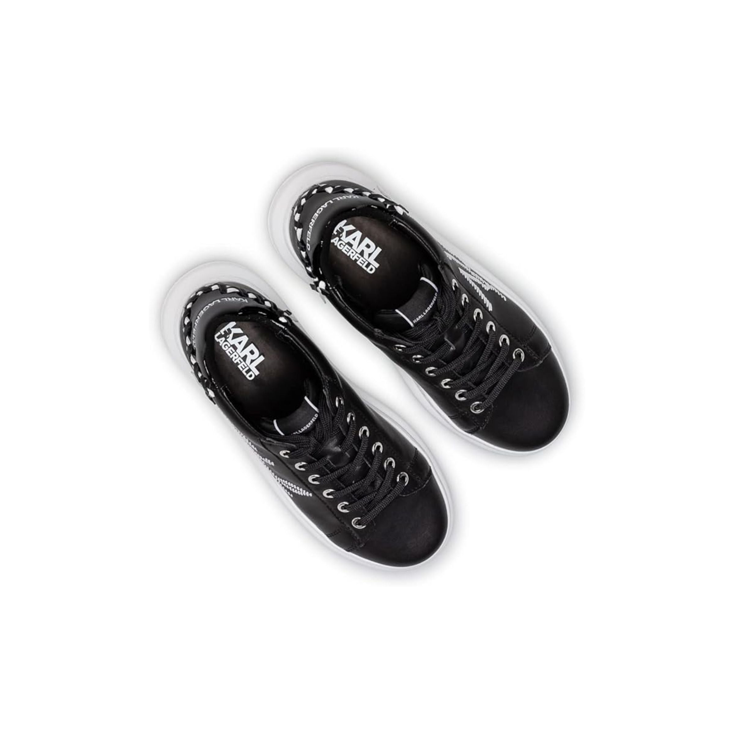 Karl Lagerfeld Ladies Sneaker Kapri Print Black