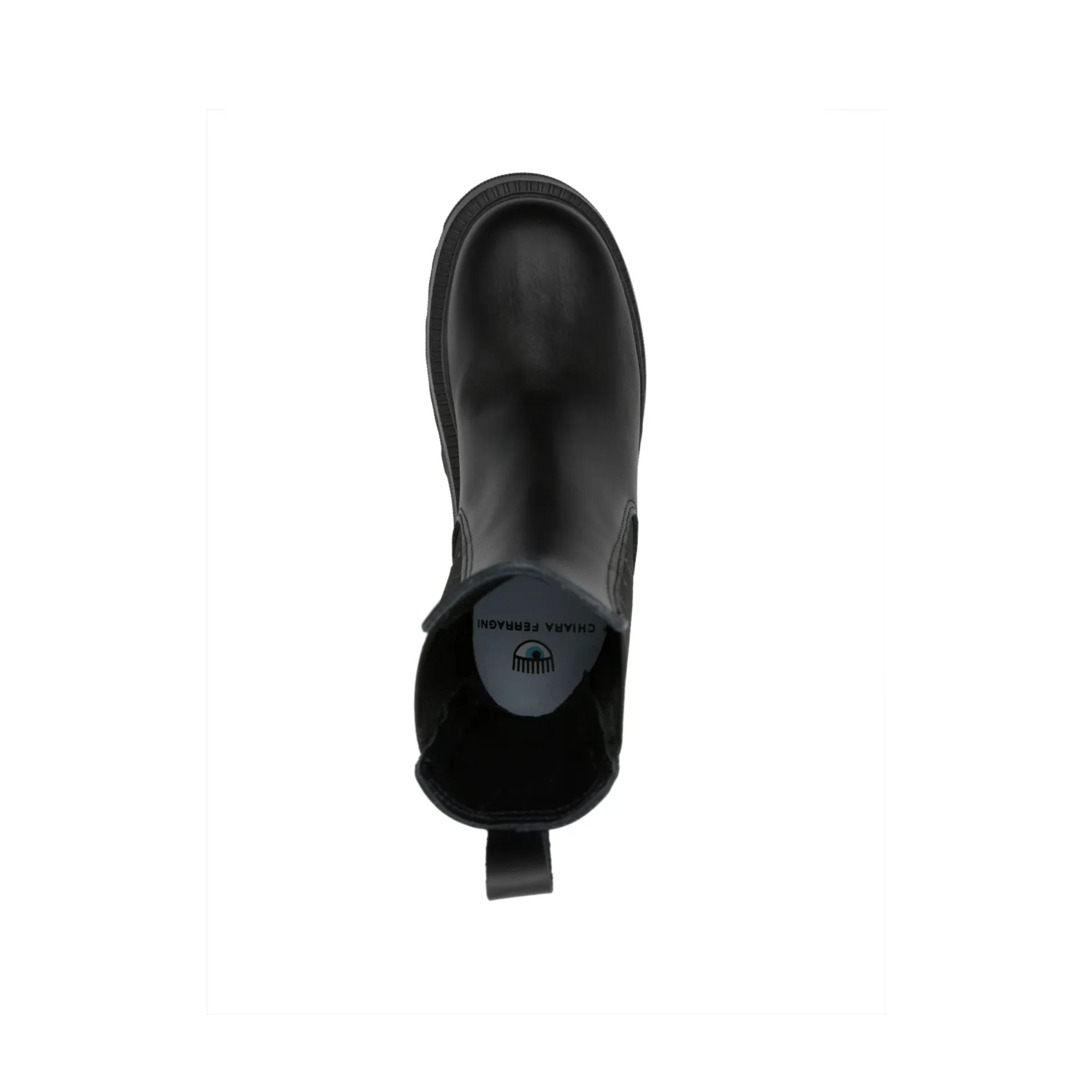 Chiara Ferragni Boot Chelsea Leather Black