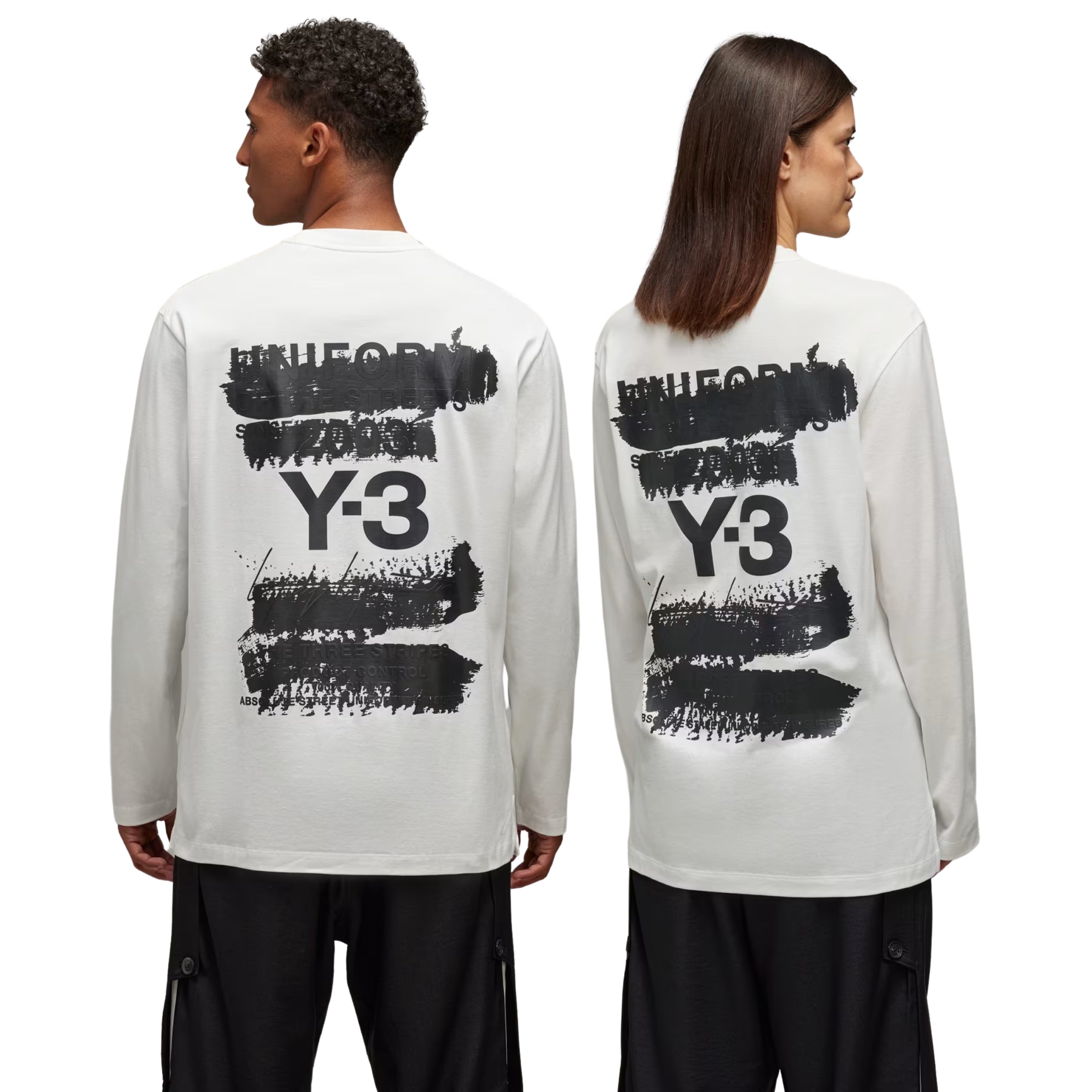 Y-3 Sweater U Gfx White