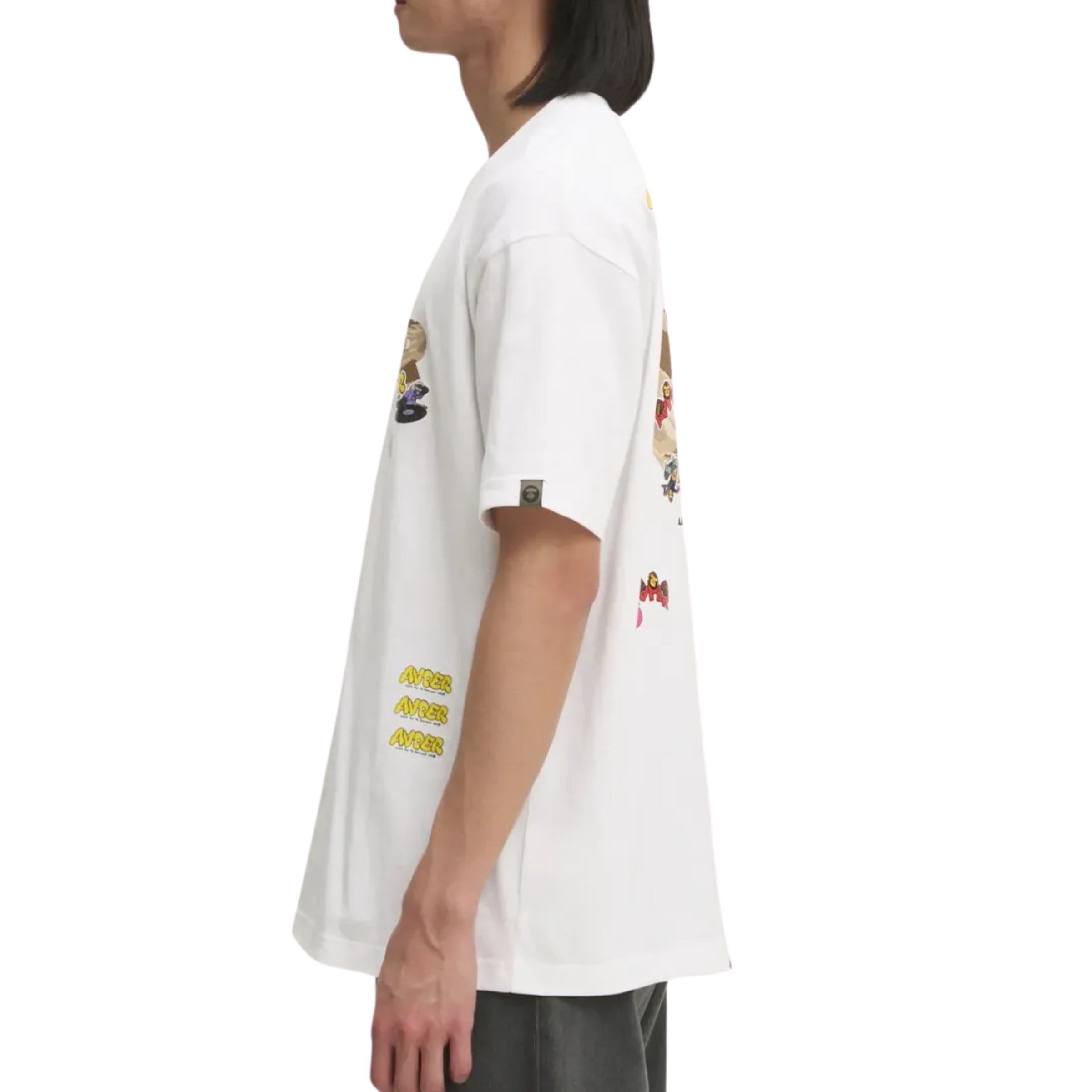 Aape T-Shirt Playful Logo White