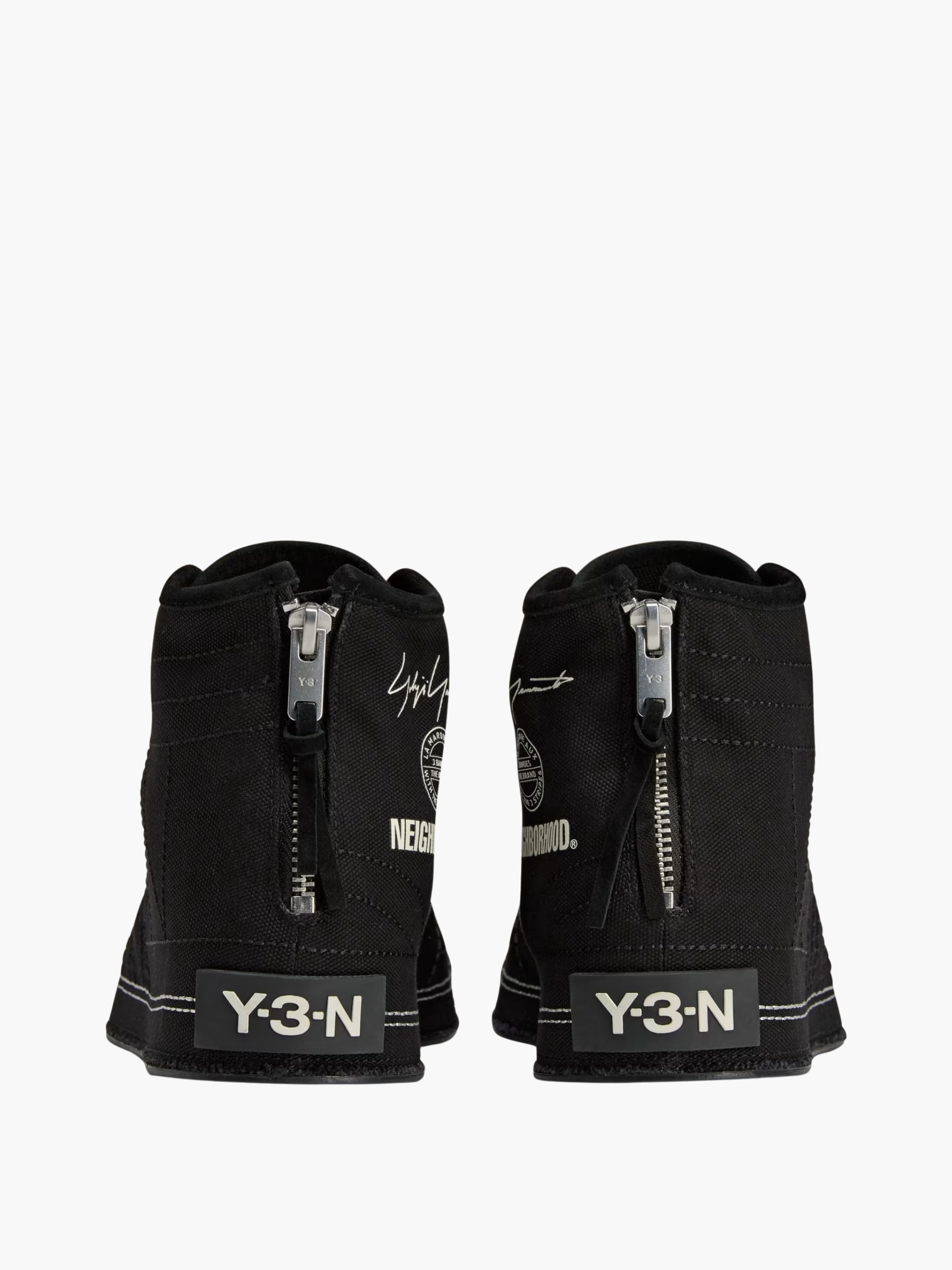 Y-3 Sneakers YS190 NBHD Nizza Hi Black