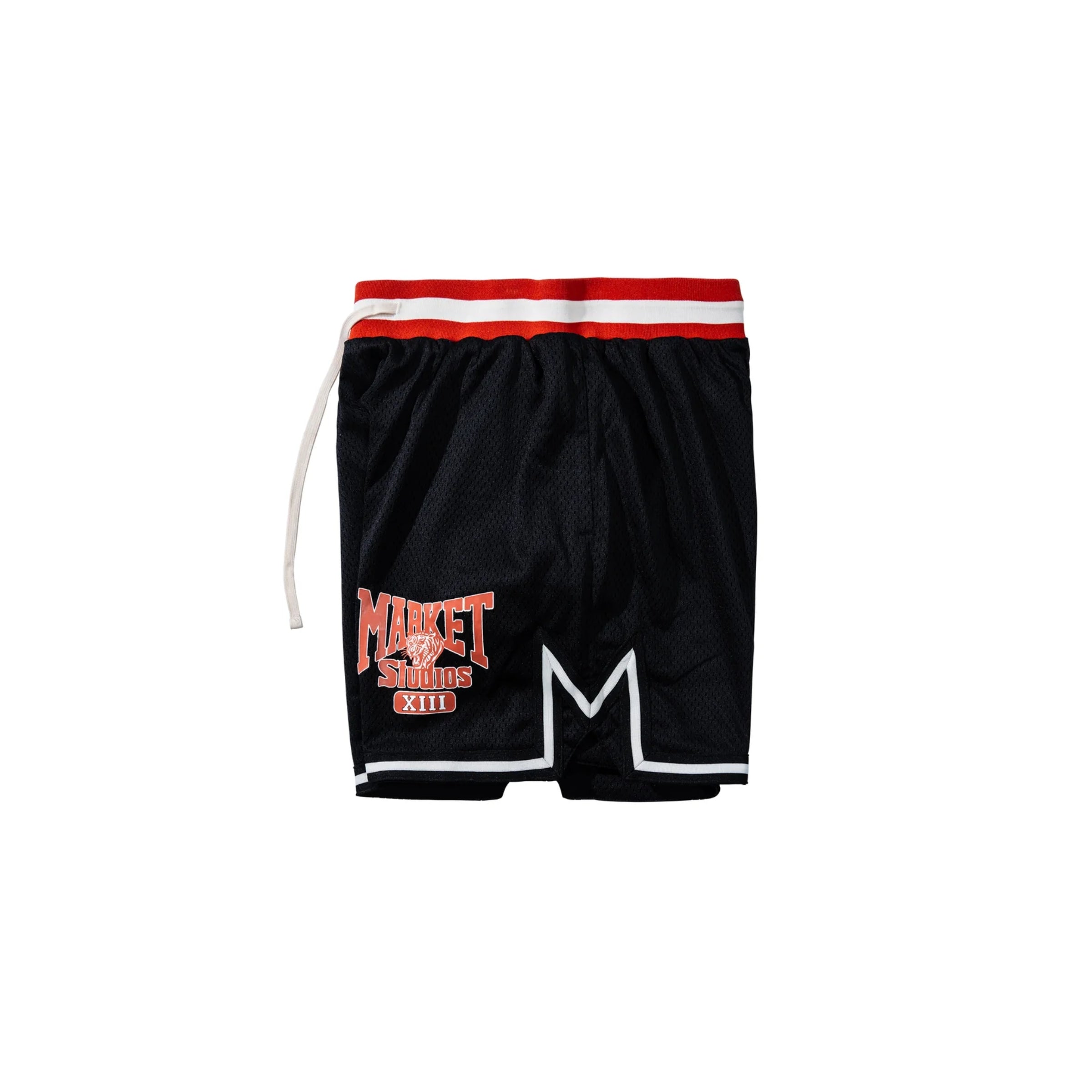 Market Shorts Studios Game Washed Black