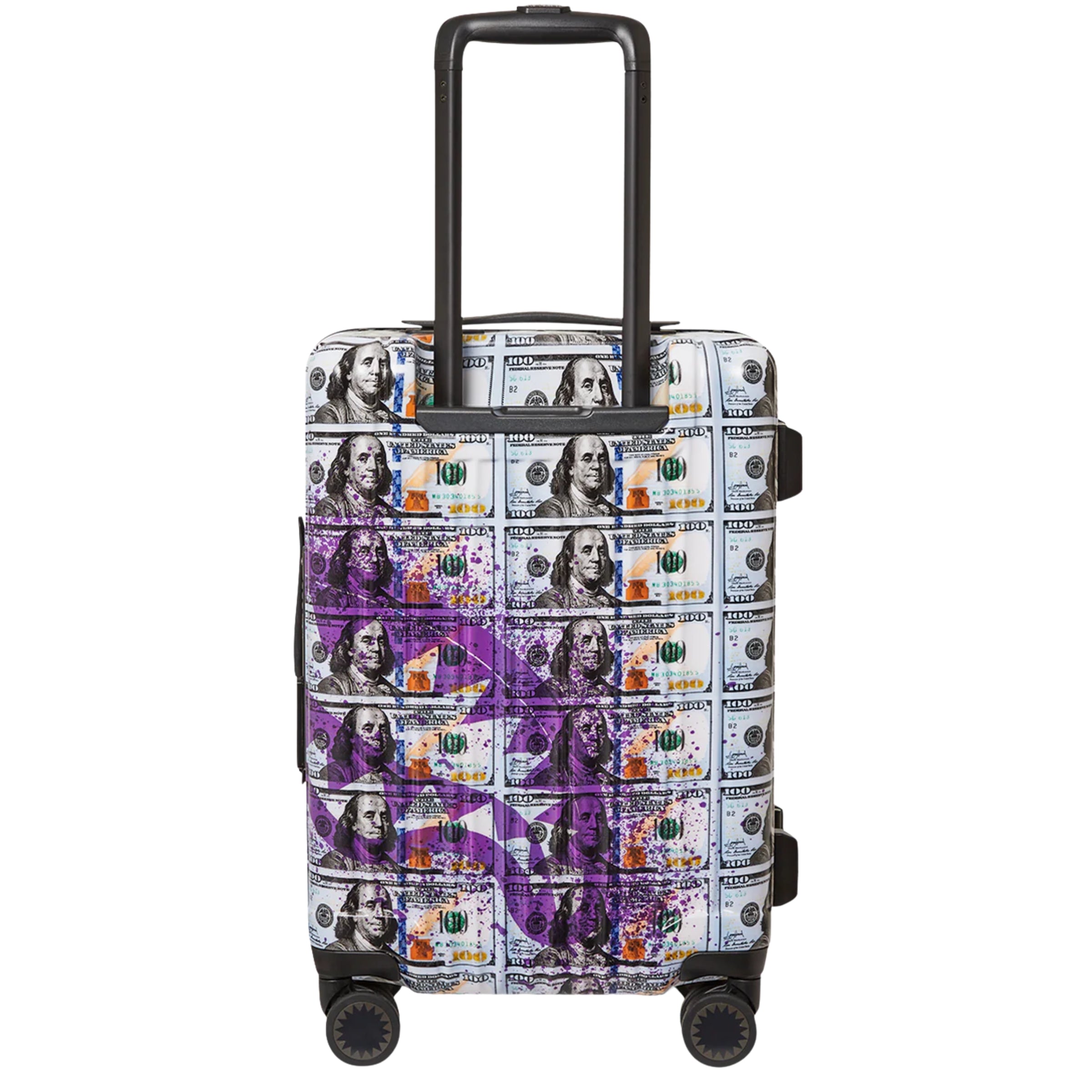 Spray Ground Bag Trolley Money Splat Lilac