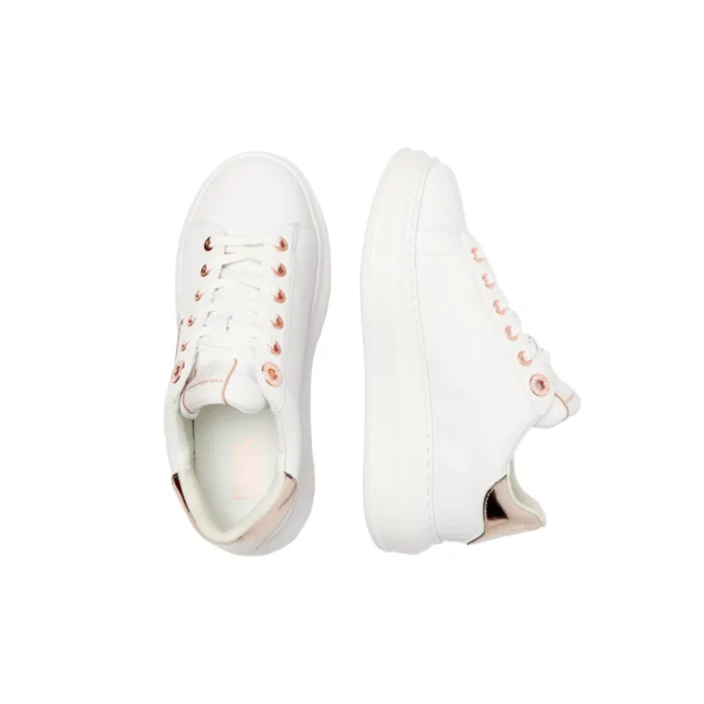 Karl Lagerfeld Kapri Signia Emboss White-Pink