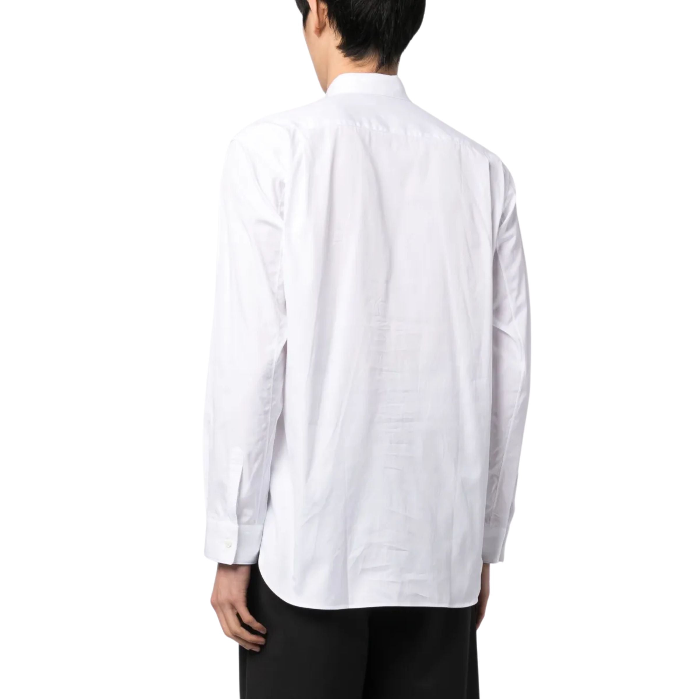 Comme Des Garcons Shirt Pattern White
