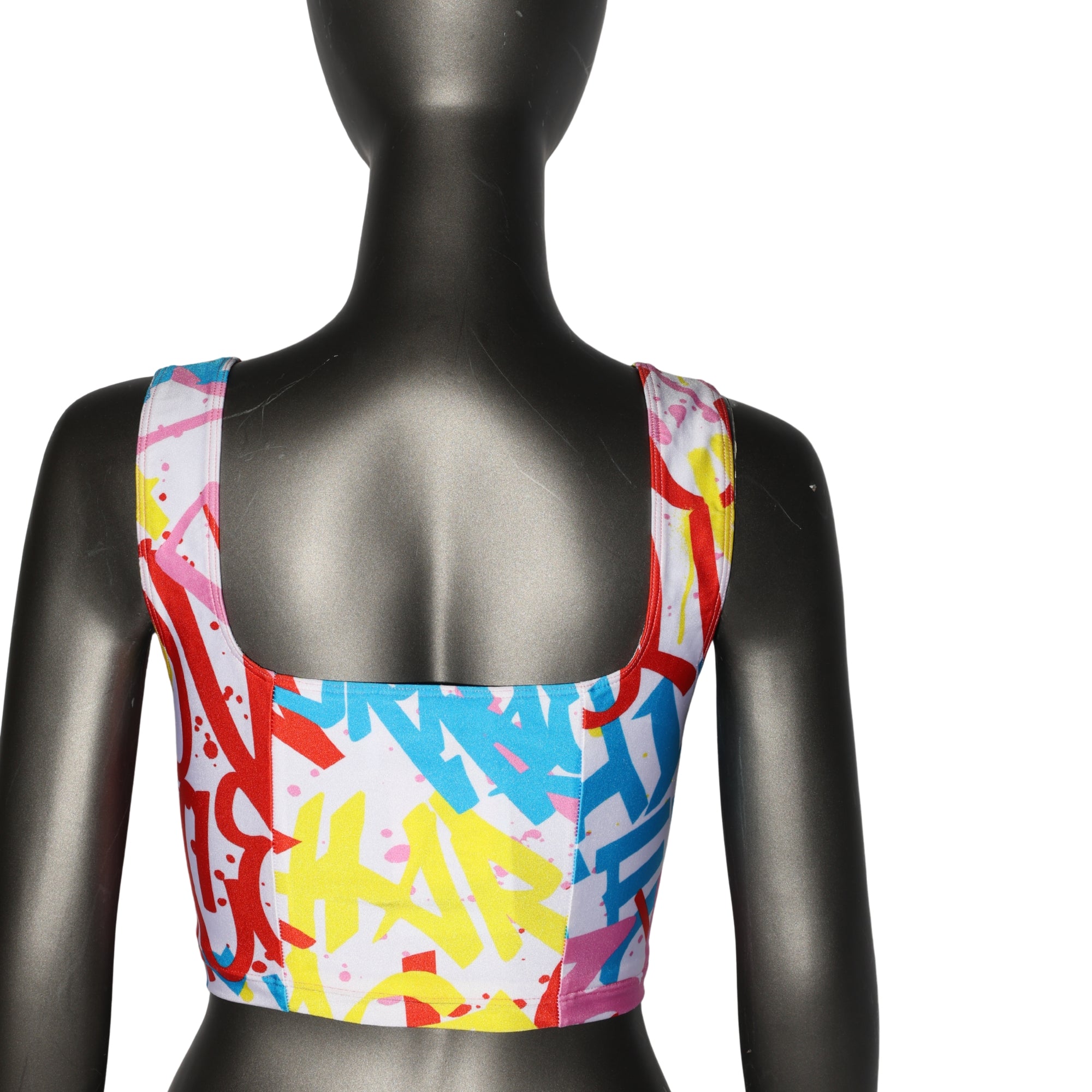 Chiara Ferragni Top Ladies Graphic Print Multi Colour