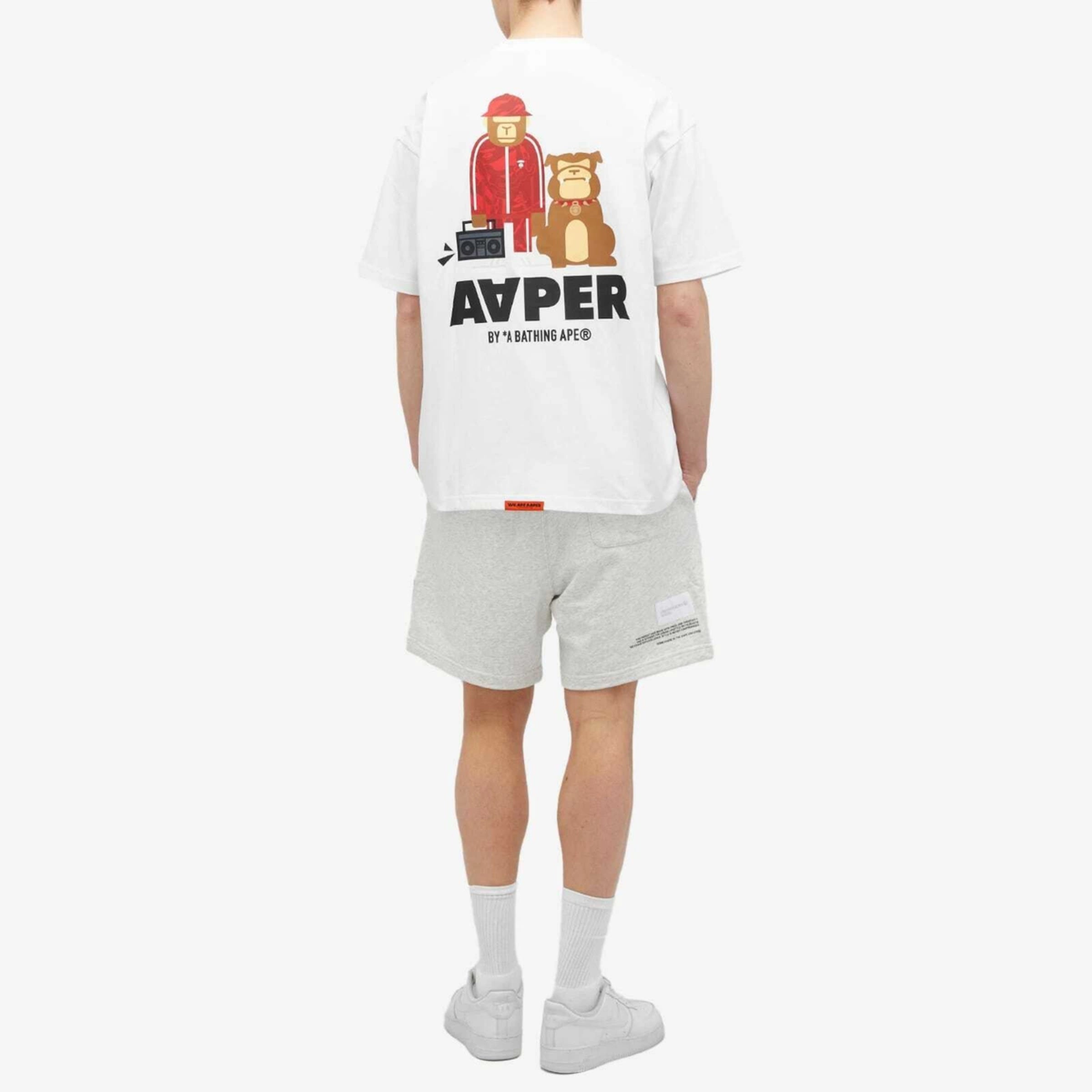 Aape T-Shirt Bravo Ape White