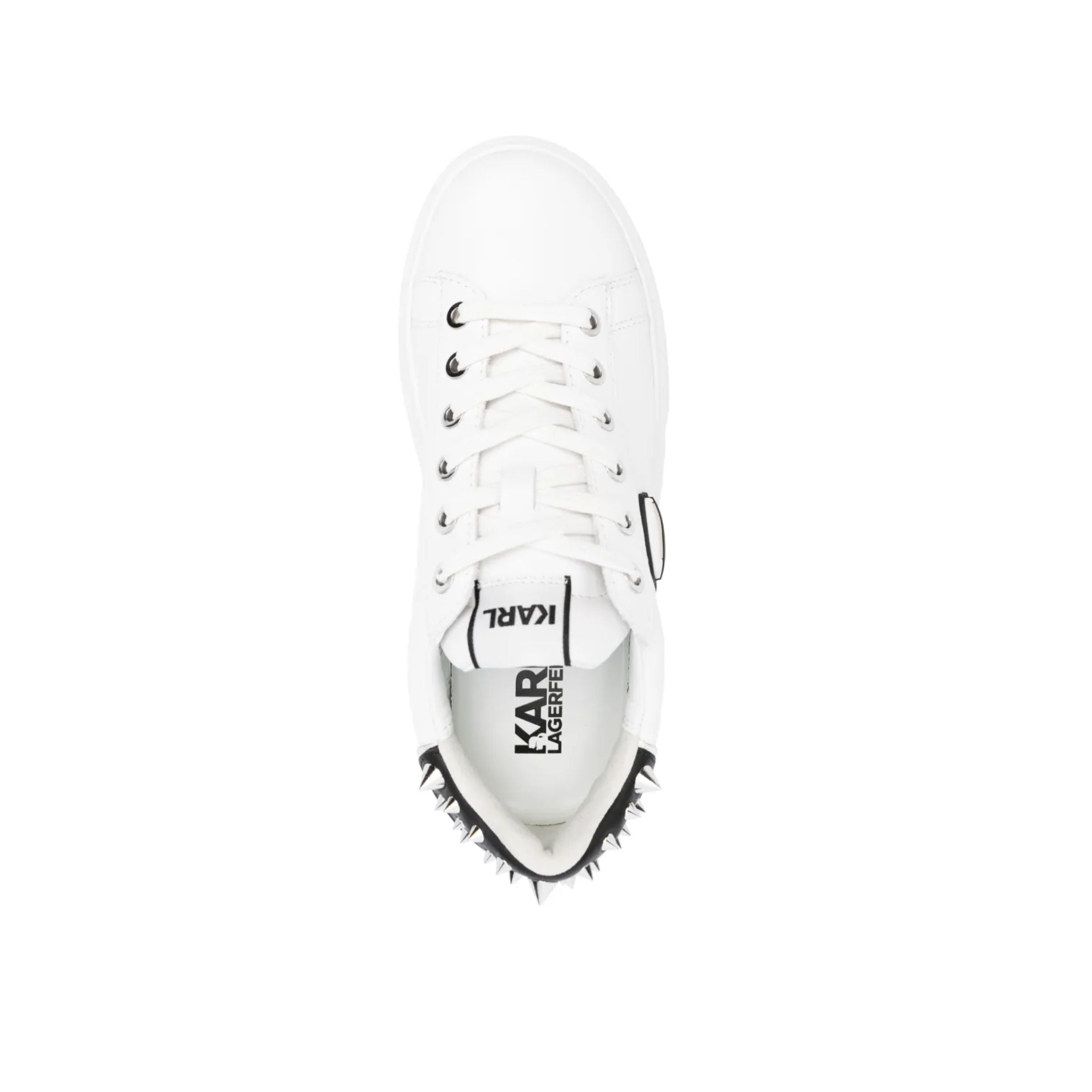 Karl Sneaker Ladies Sneaker Kapri Mirror Stud White