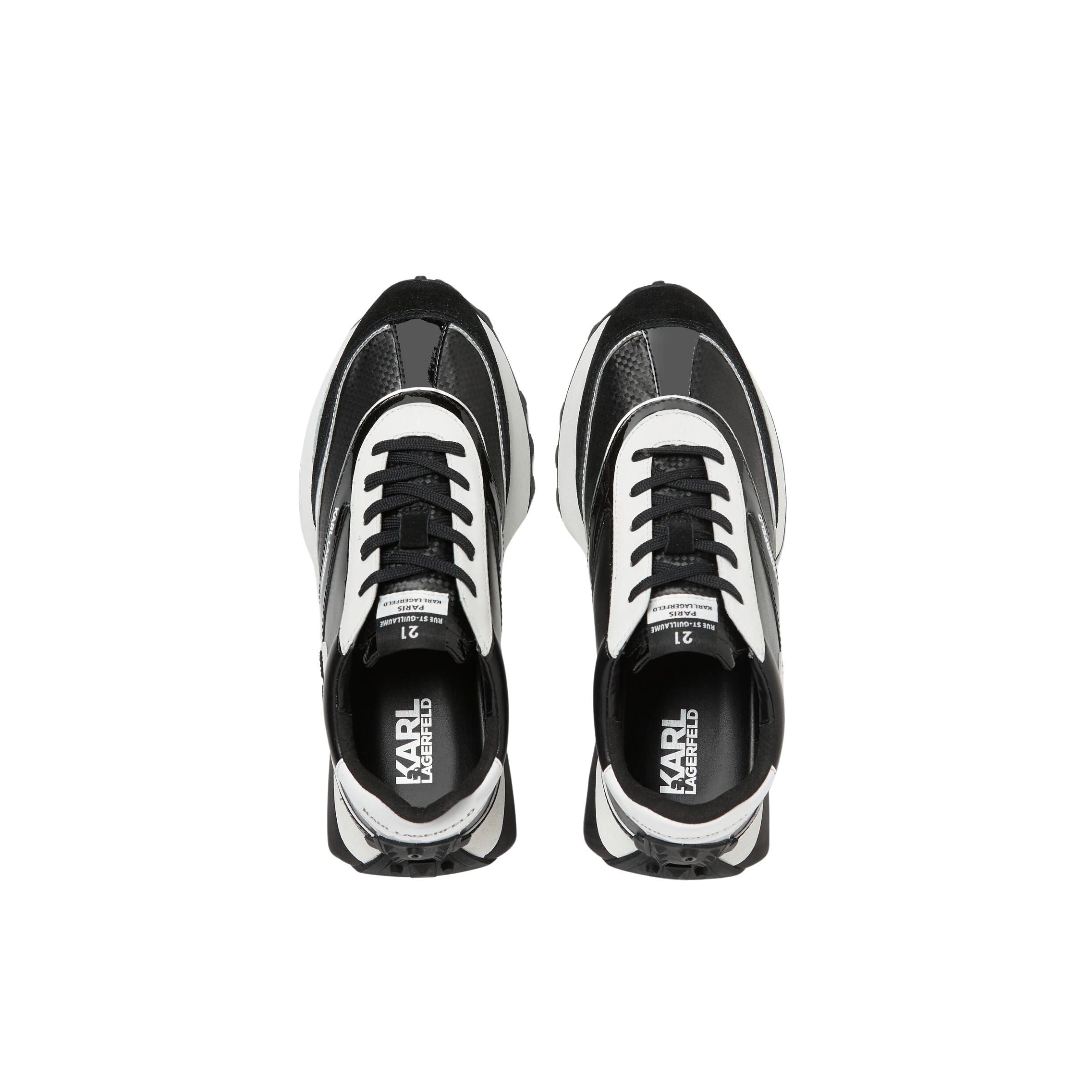 Karl Lagerfeld Ladies Sneaker Zone Nft Black
