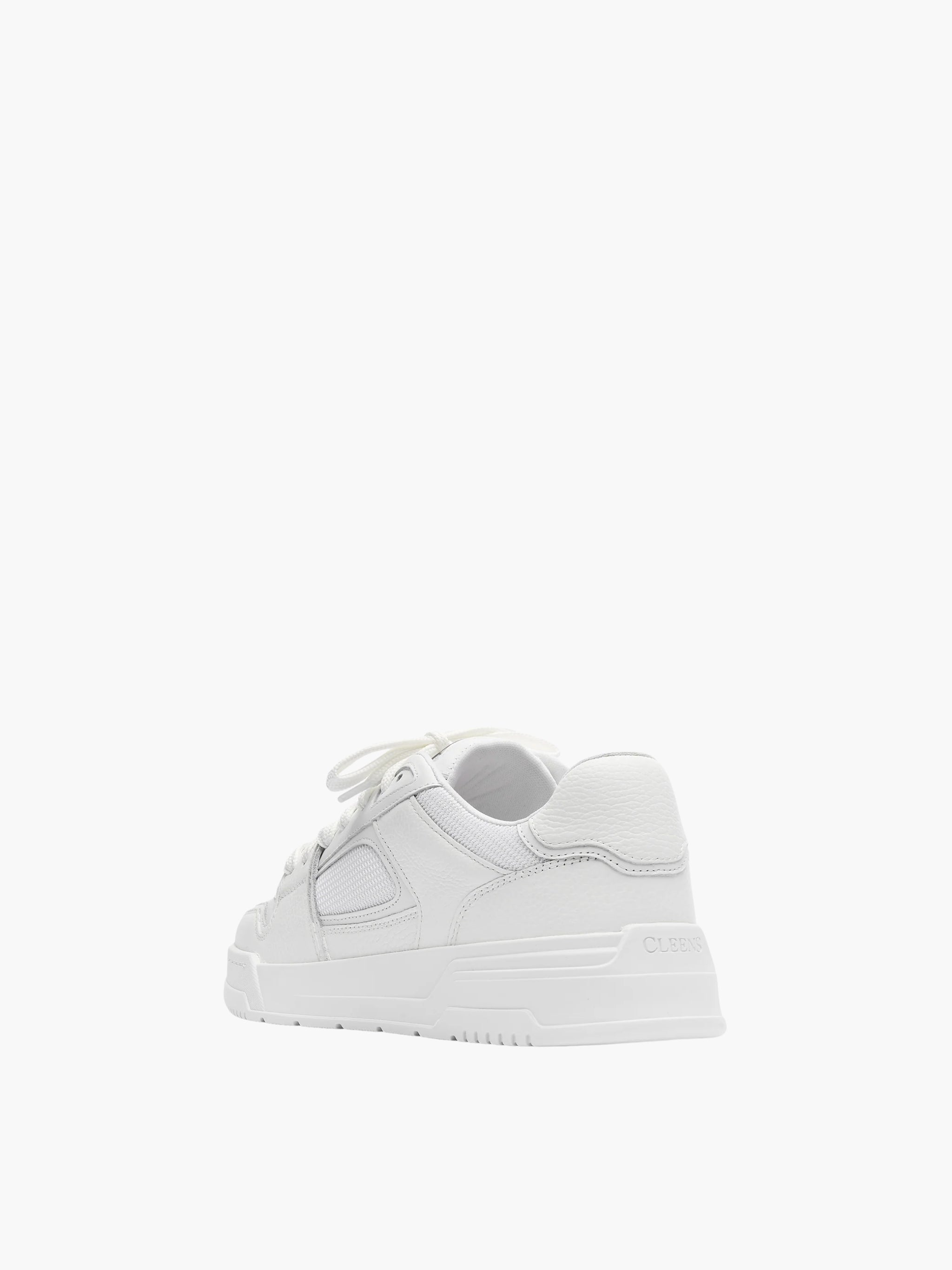 Cleens Sneakers C33 Mesh Border White