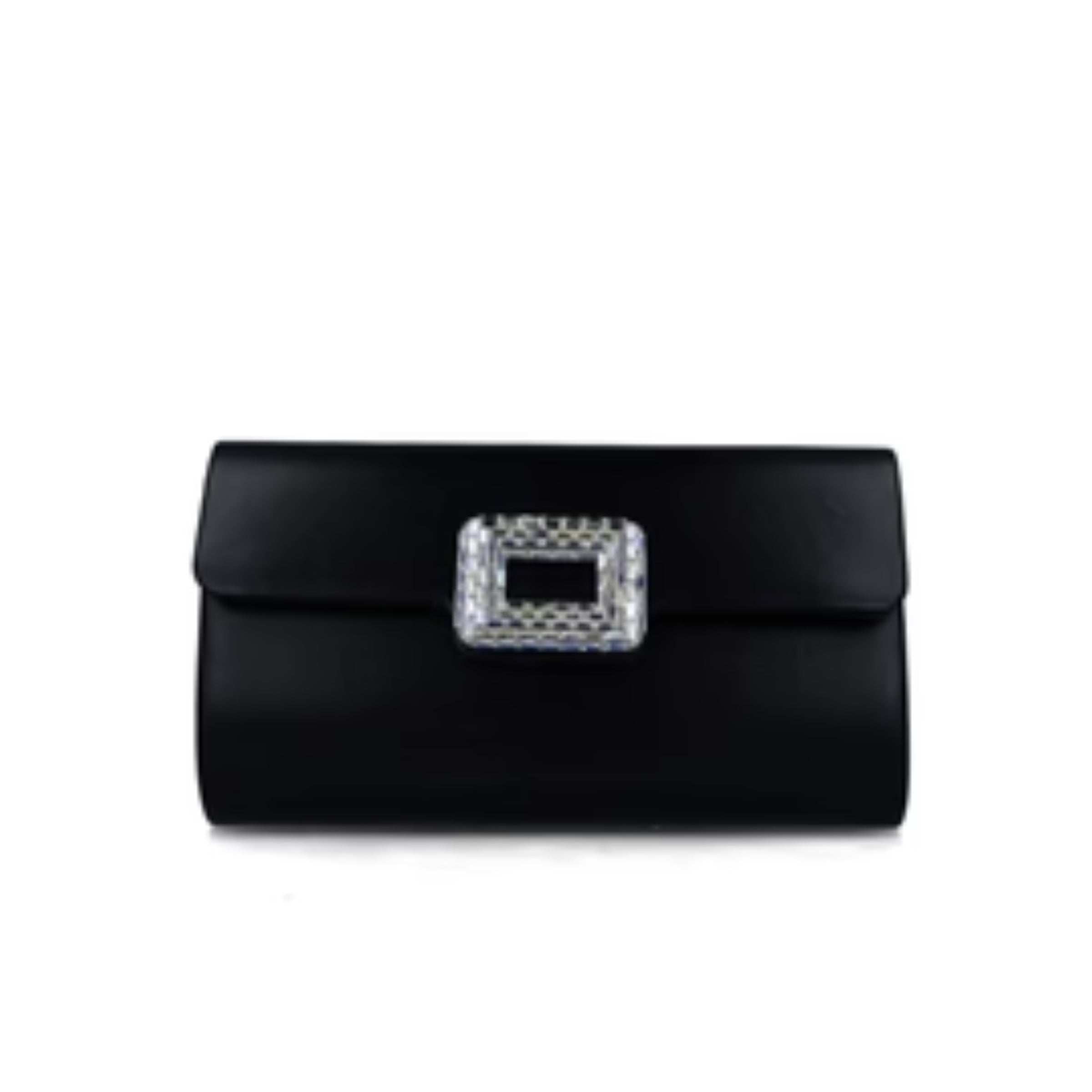 Menbur Bag Clutch Buckle Silver-Black