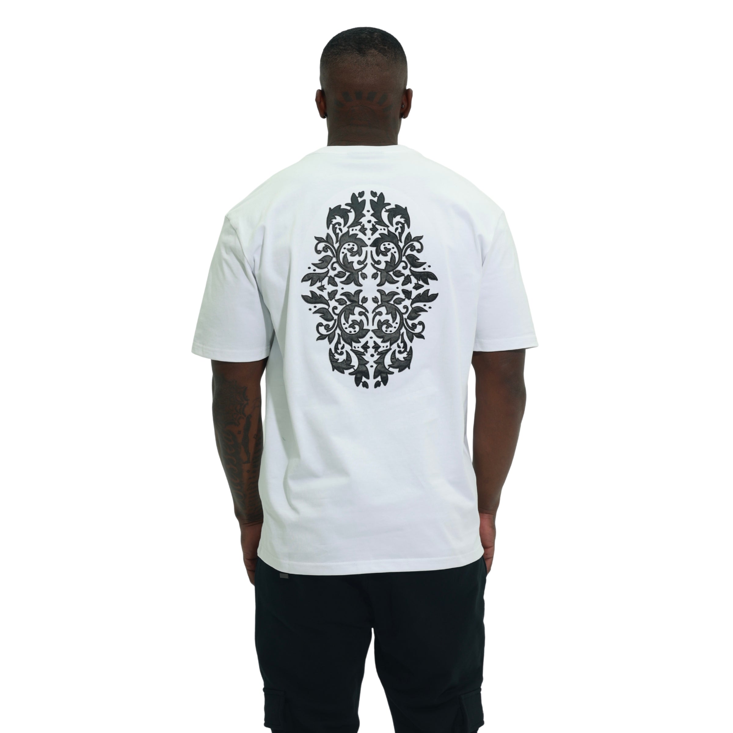 Capone T-Shirt Back Print White