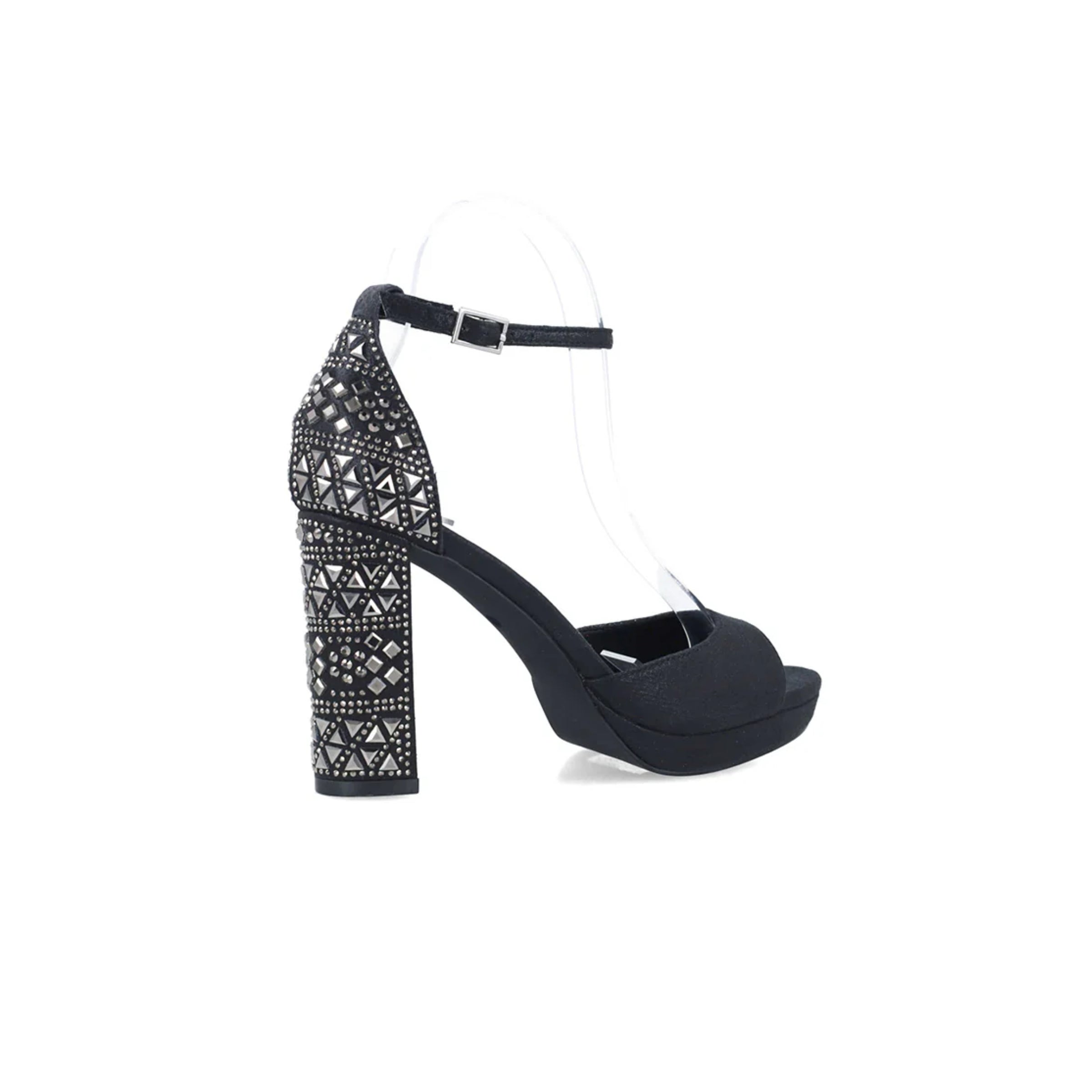 Menbur Heels High Parcae Black