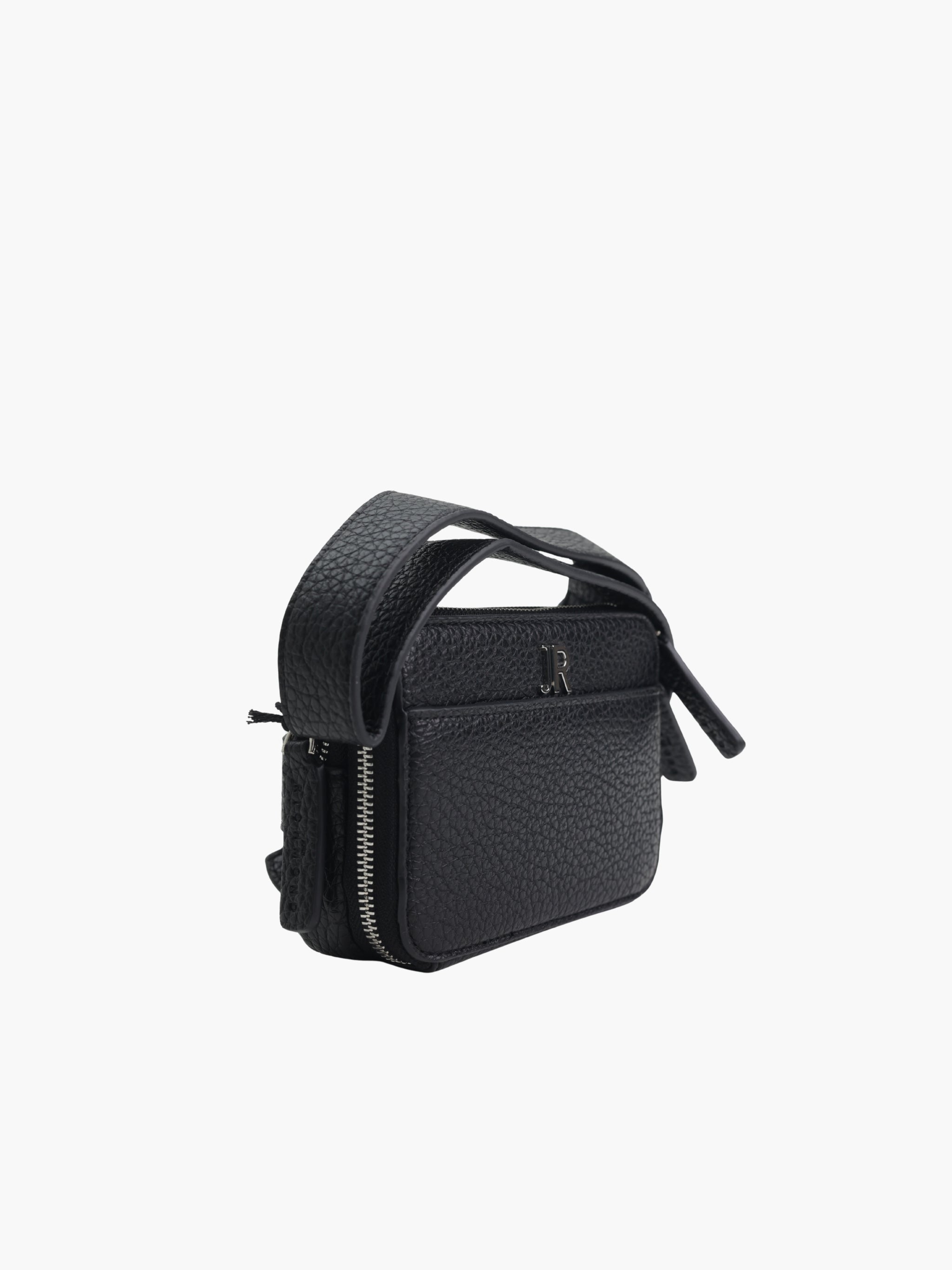 John Richmond Bag Double Zipper Black