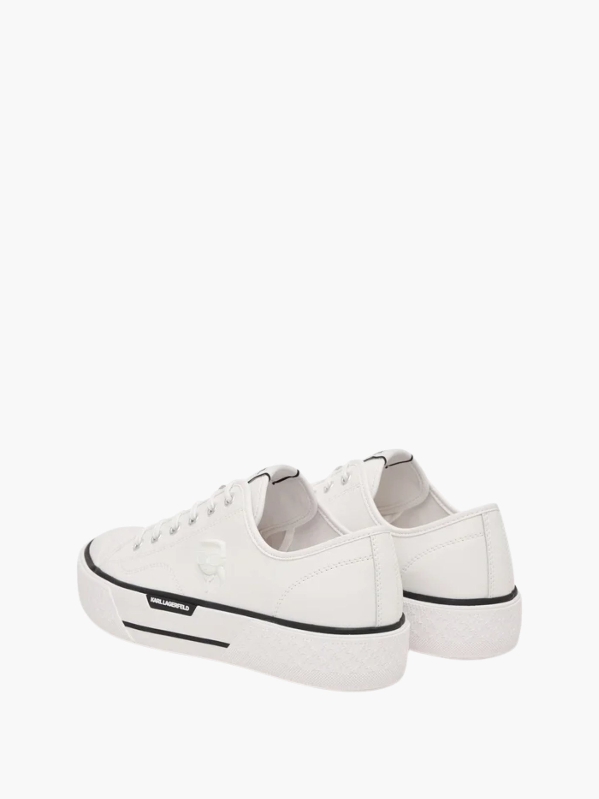 Karl Lagerfeld Sneaker KL586 Kampus Max Iii Nft Relief Lo Lace White Lthr