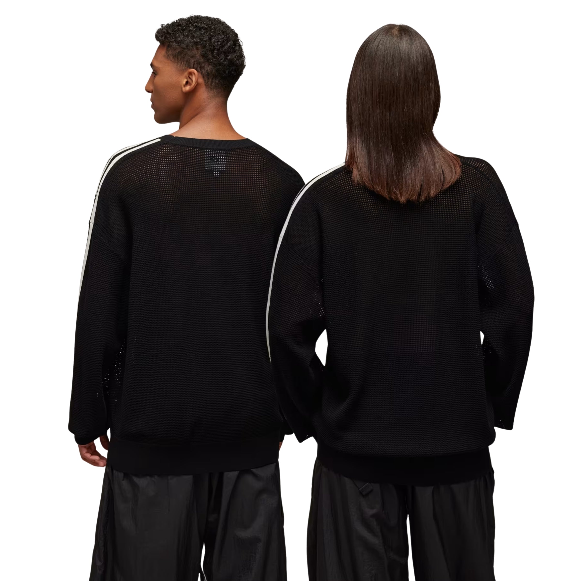 Y-3 Sweater U Gfx Knit Black
