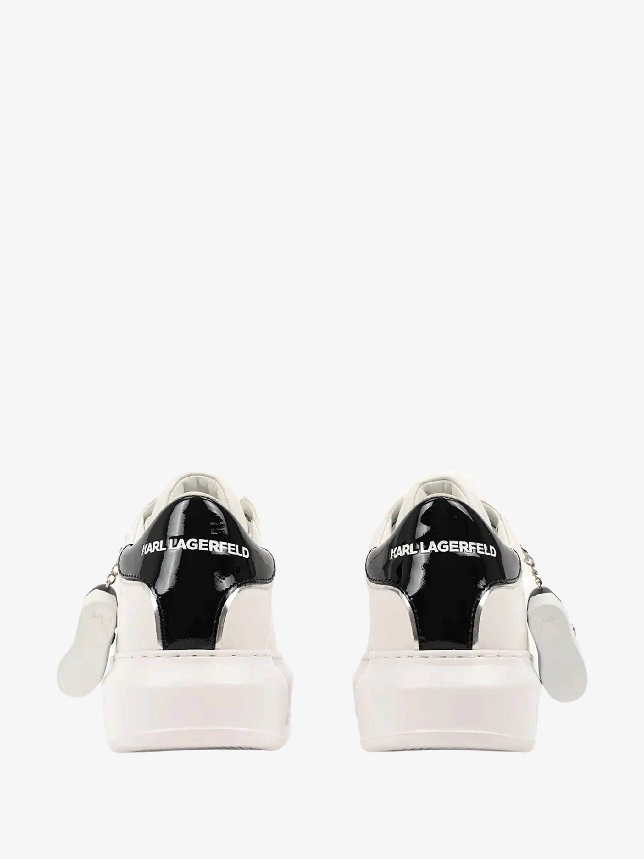 Karl Lagerfeld Sneaker Klls58 Kapri Keychain Kapri White