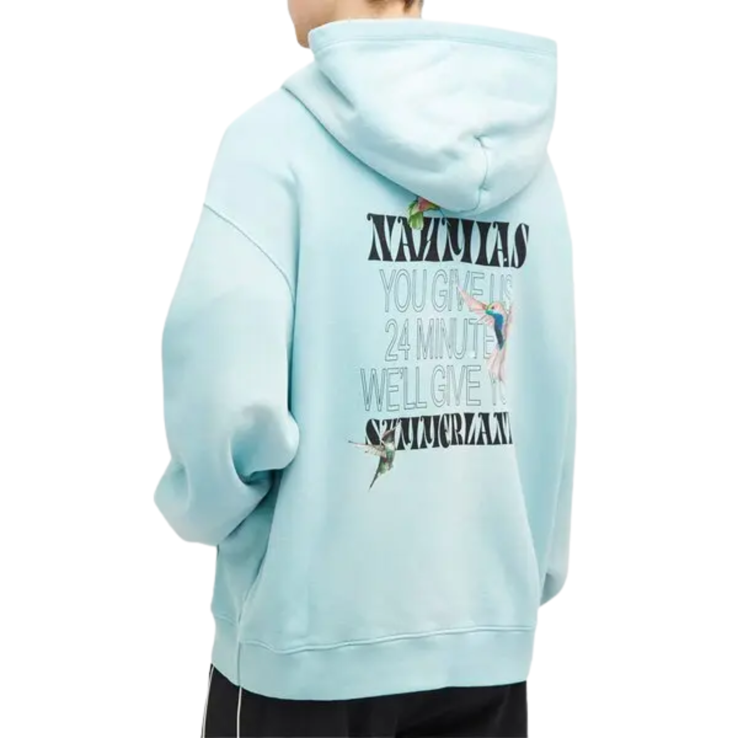 Nahmias Hoodie Hummingbird Faded Marine Blue