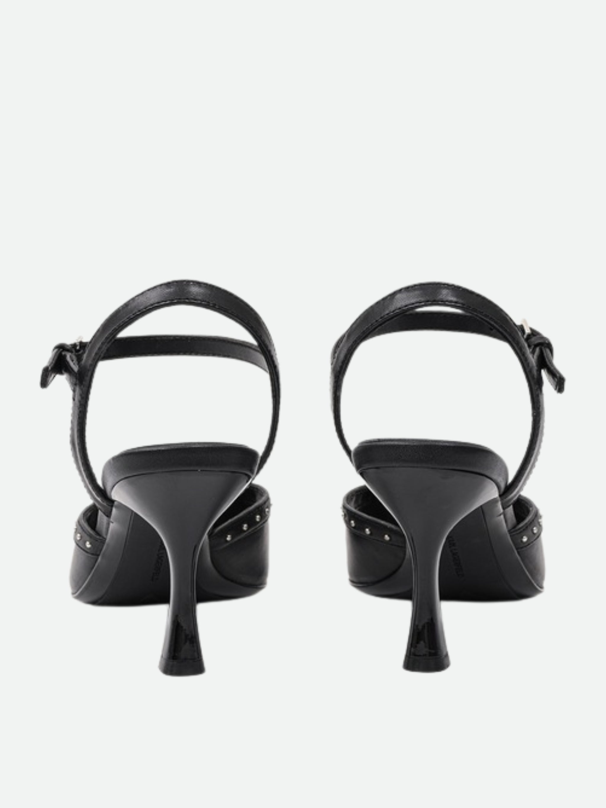 Karl Lagerfeld Ladies Sandal Klls3 Sienna Open Toe Black