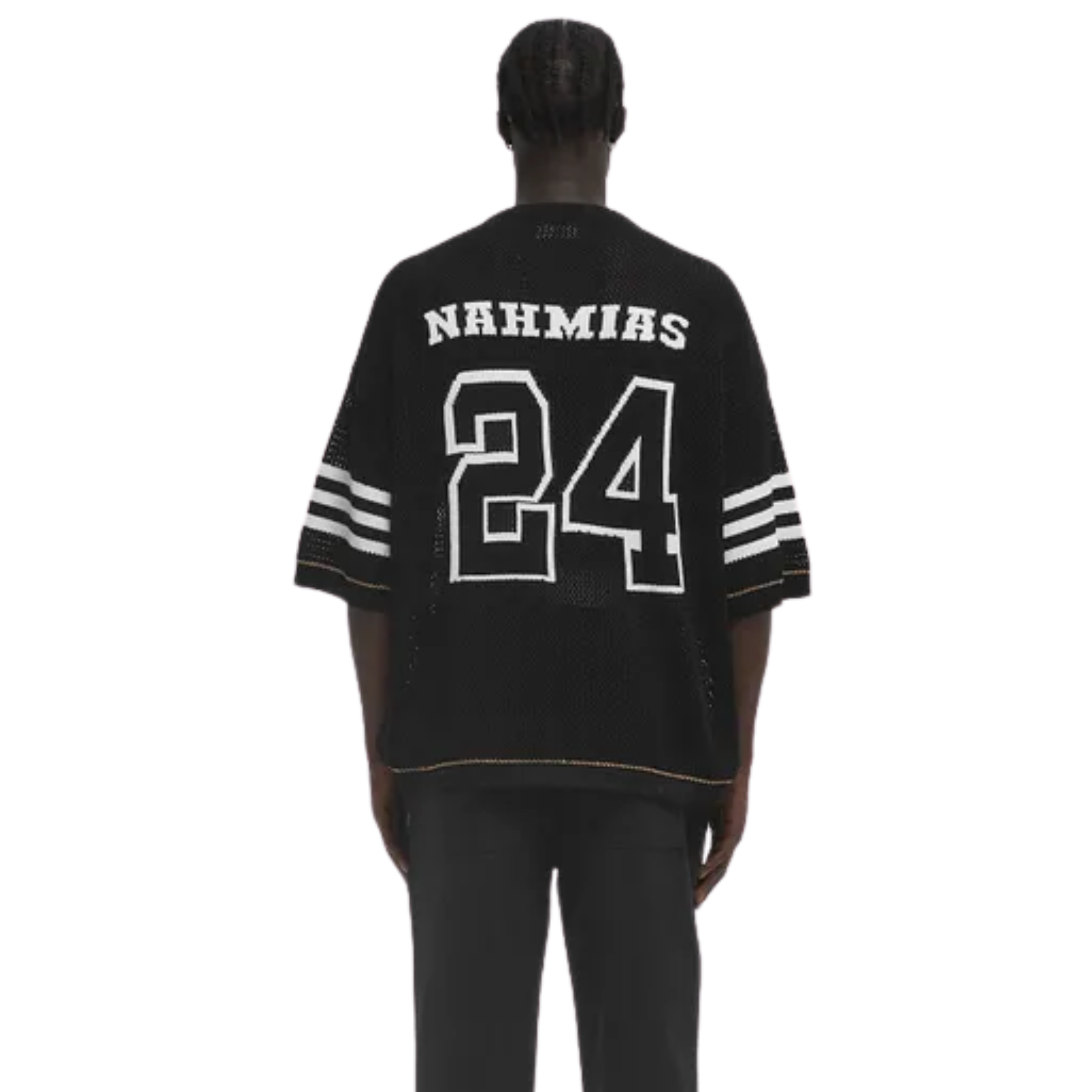 Nahmias T-Shirt Knit 24 Football Black