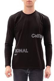 Costume National Crew L/S Logo Black