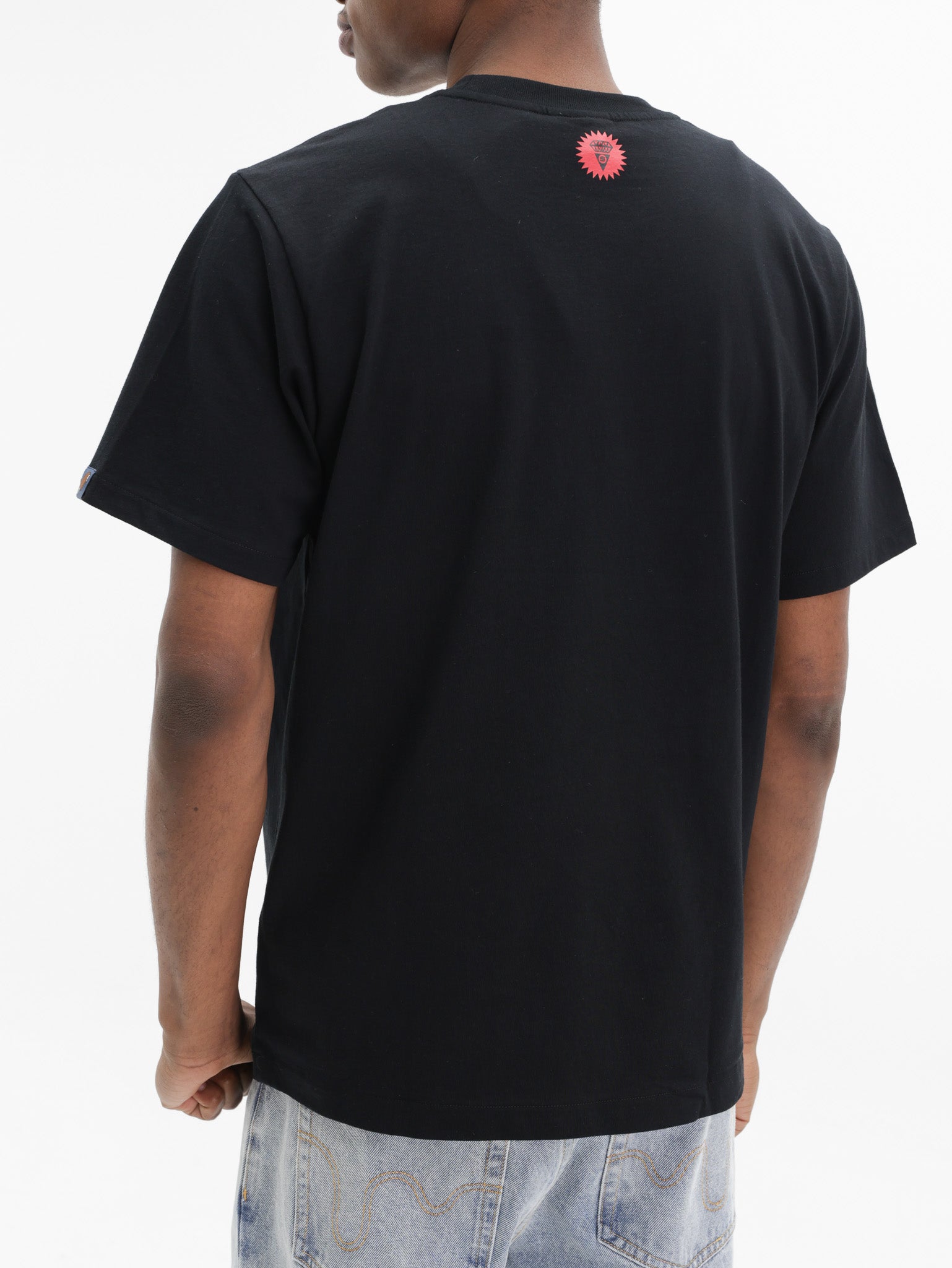 Ice-cream T-Shirt Silver Dog Logo Black