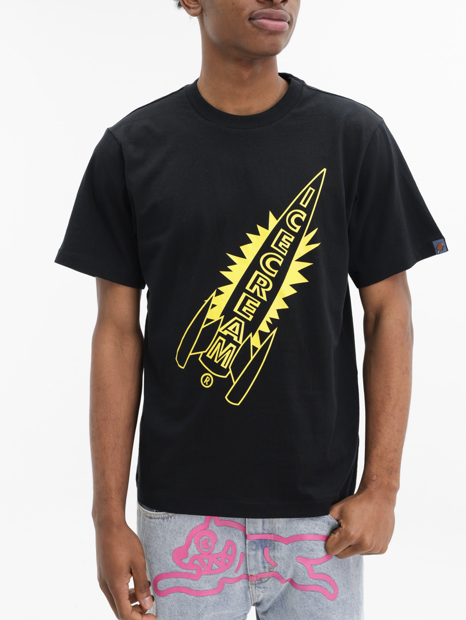 Ice-cream T-Shirt Rocket Black