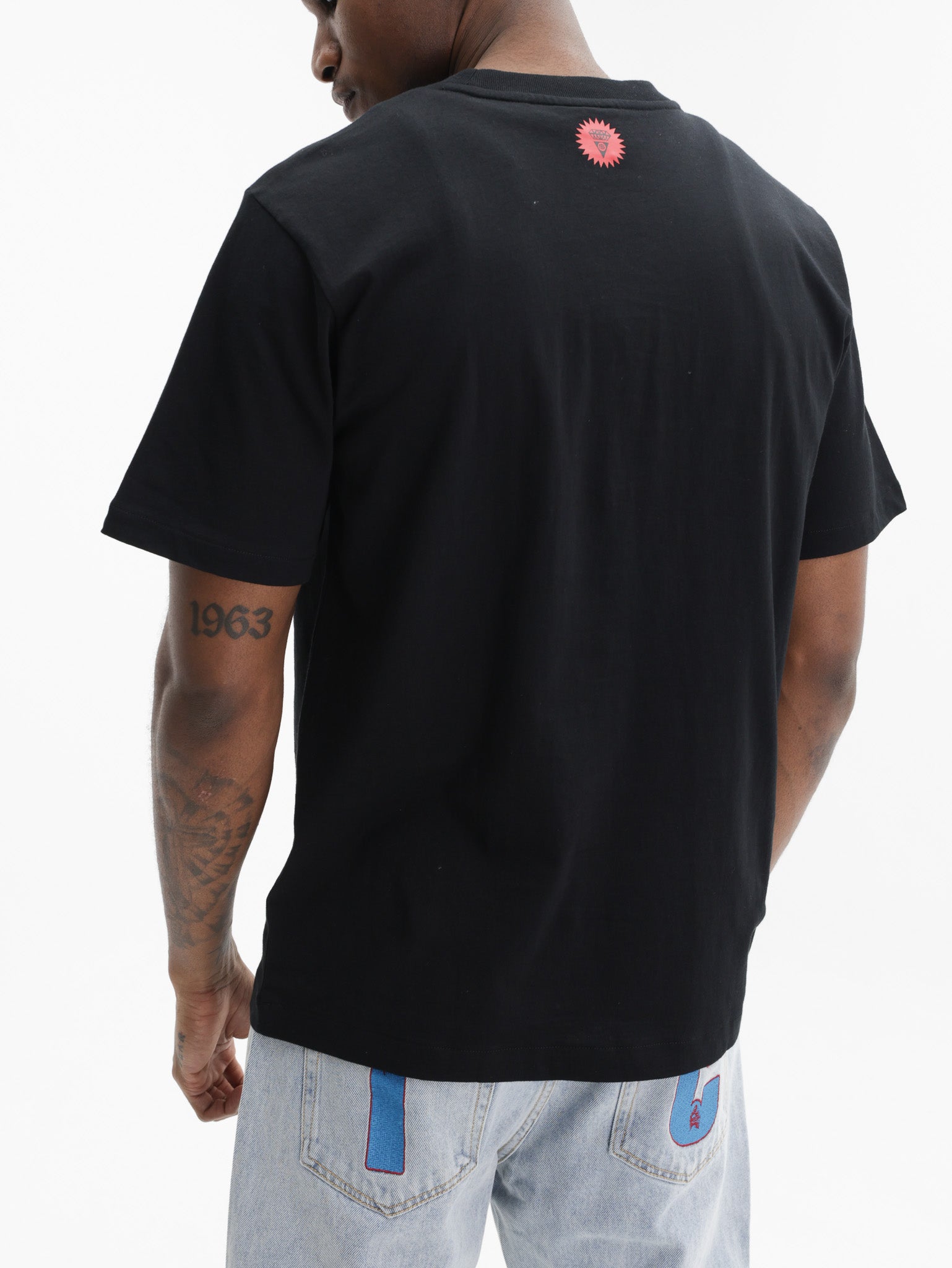 Ice-cream T-Shirt Chocolate Print Logo Black