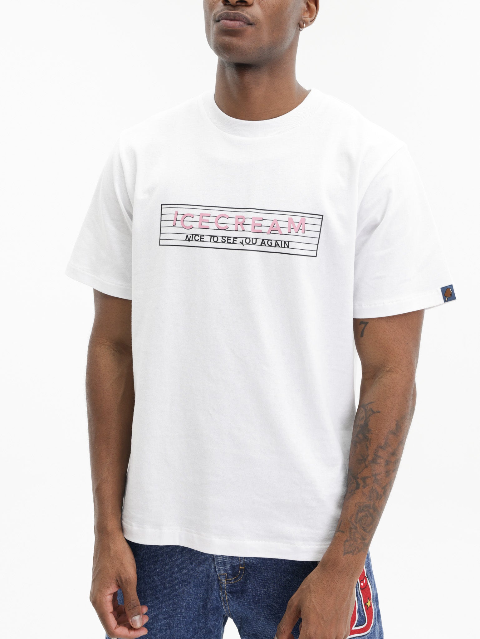Ice-cream T-Shirt Nice To See You White