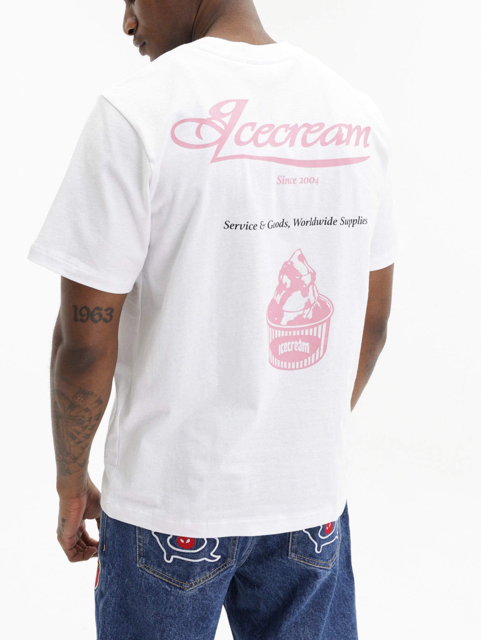 Ice-cream T-Shirt Nice To See You White