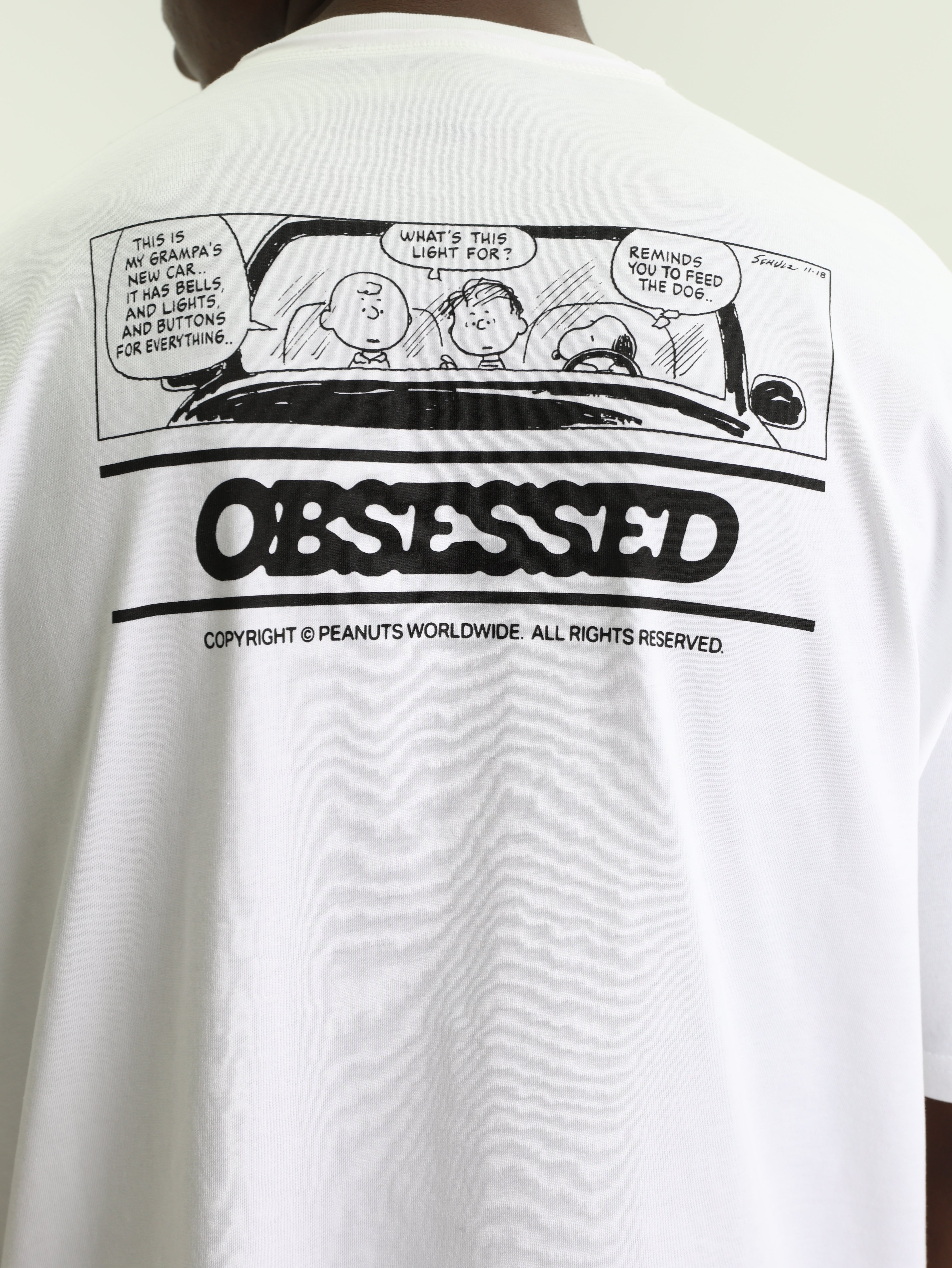 Iceberg T-Shirt Peanuts Print Embro White