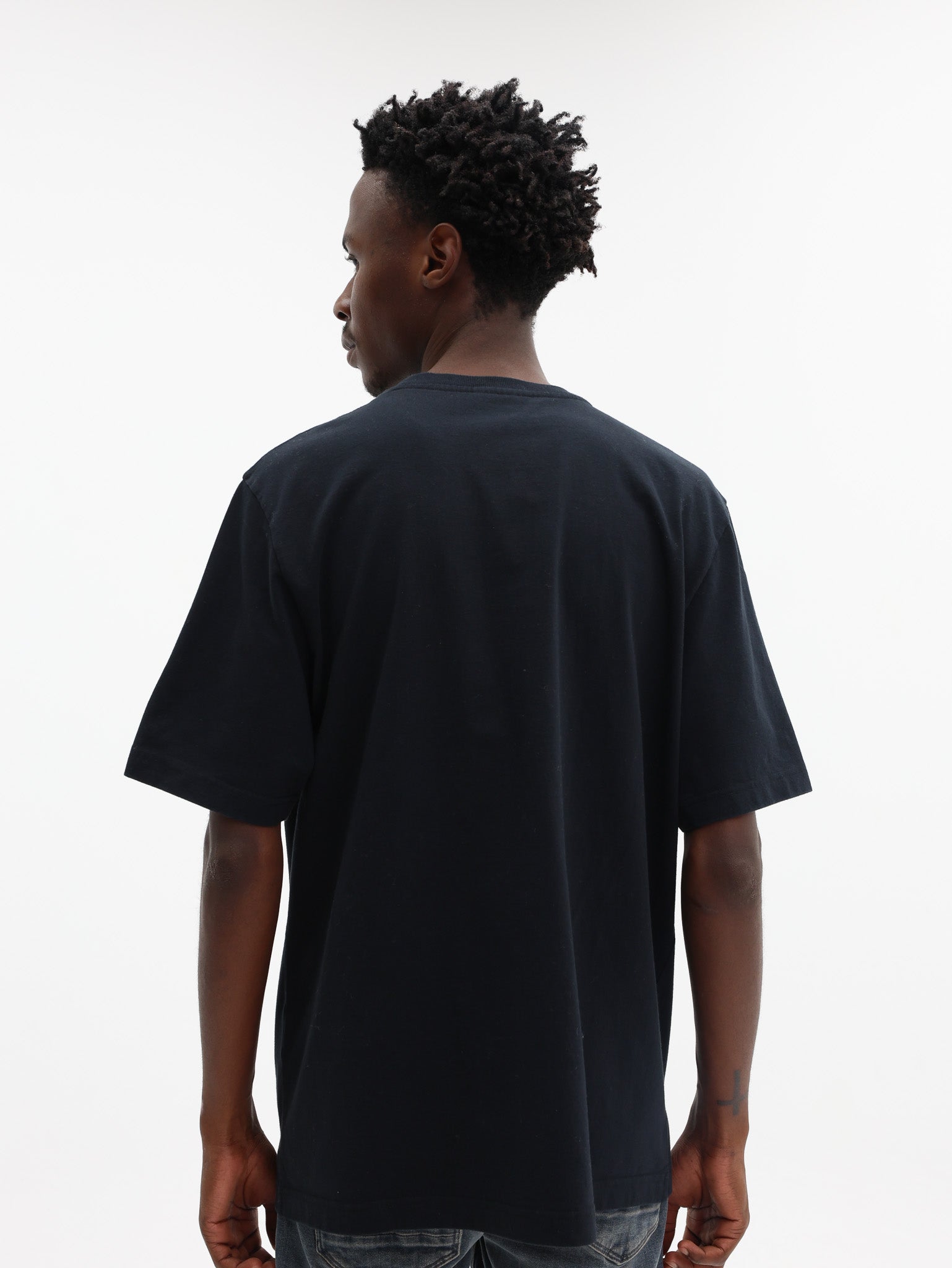 Maison Kitsune T-Shirt Fox Head Comfort Black